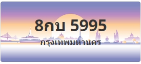 ป้ายประมูล 8กบ 5995