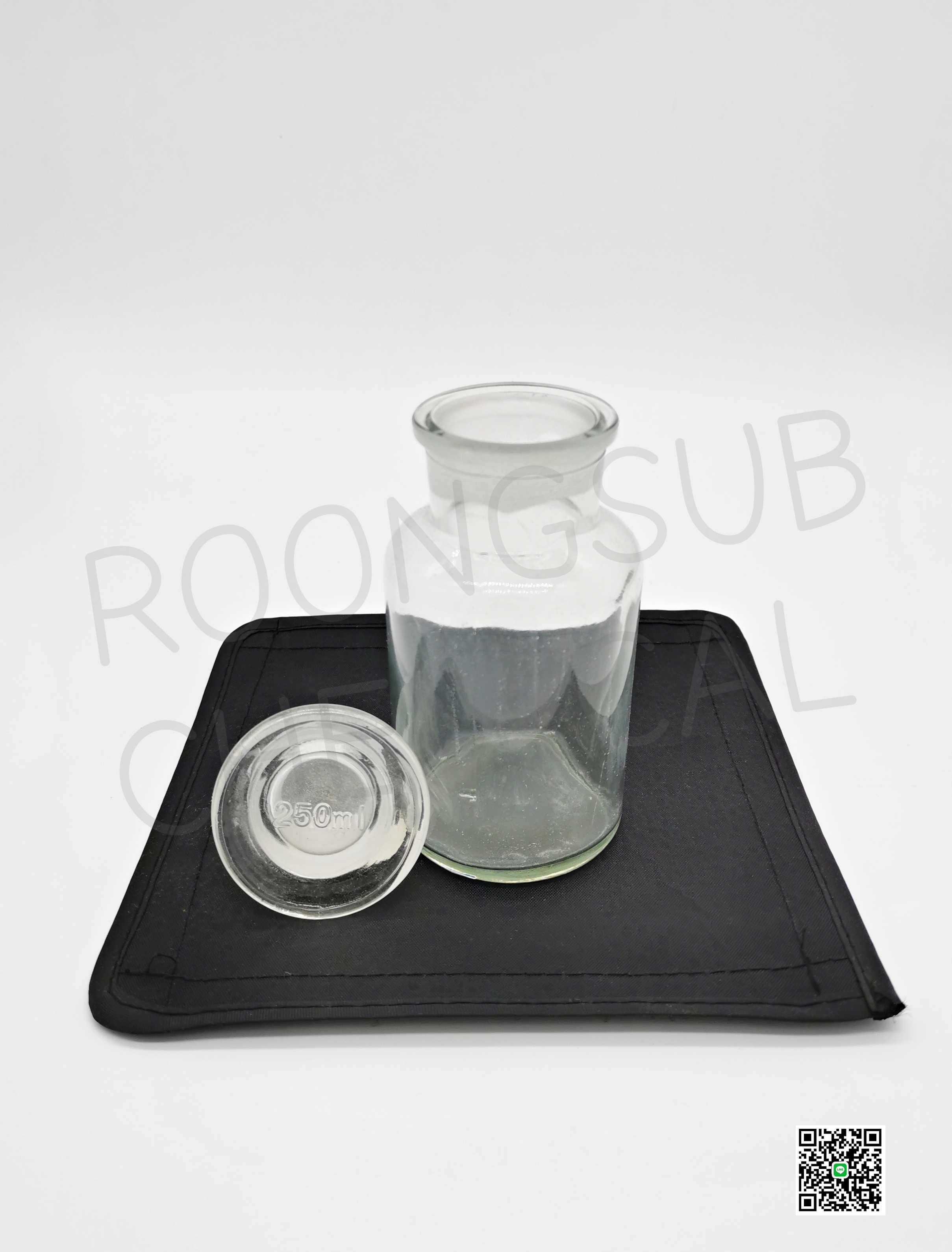 REAGENT BOTTLE 250 ML.CLEAR WIDE MOUTH
