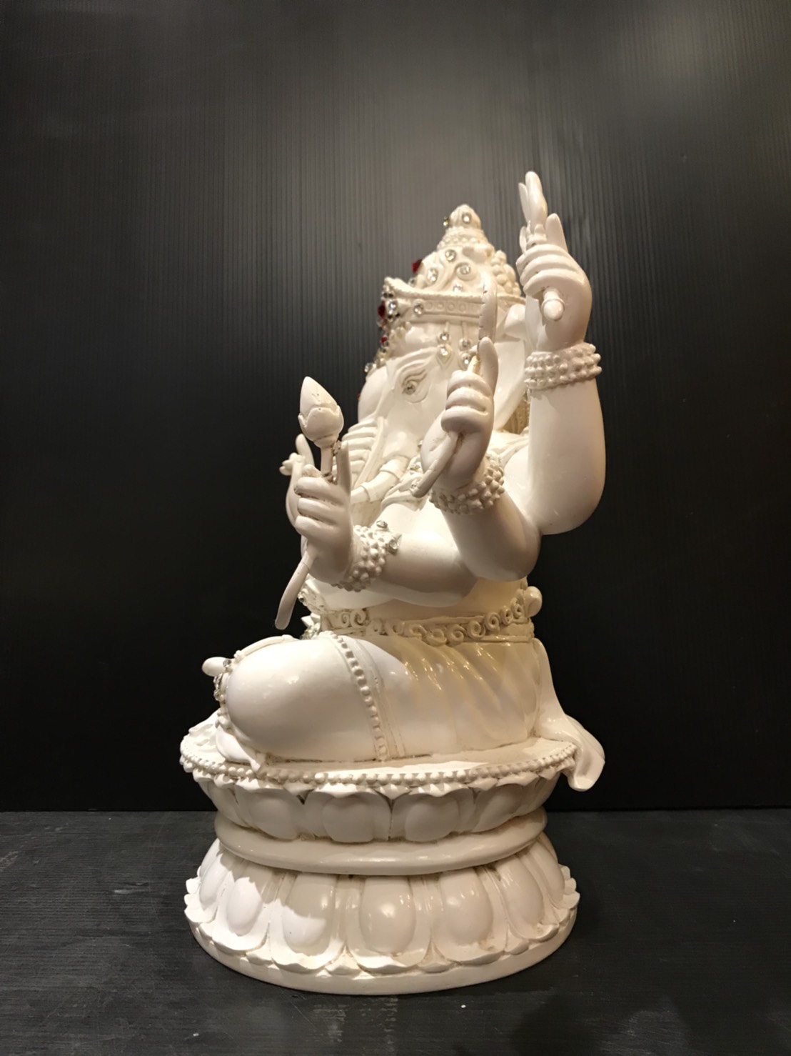 พระพิฆเนศ ประทานพร 8 กร หน้าตัก 9 นิ้ว