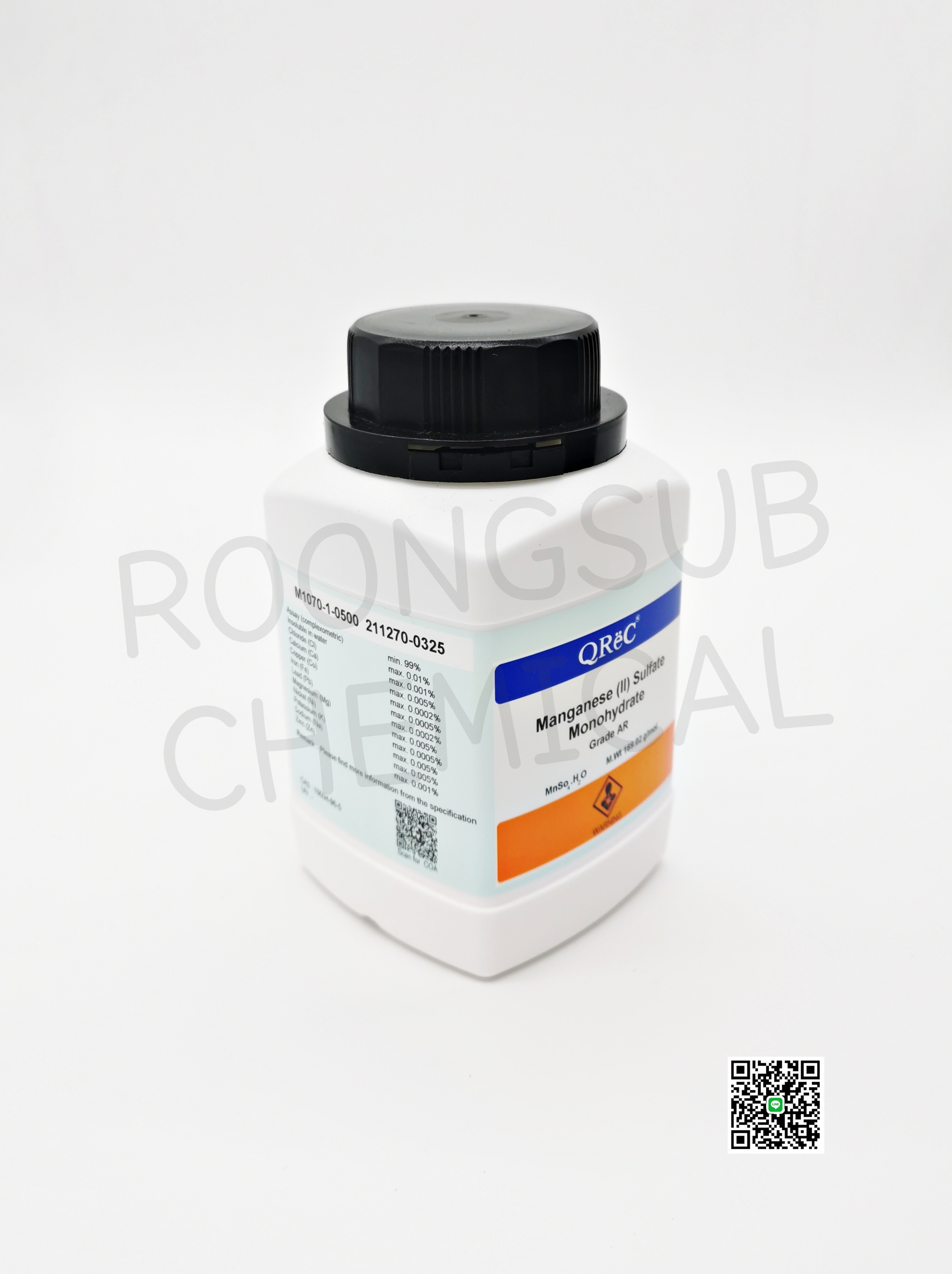 MANGANESE II SULFATE MONOHYDRATE AR.