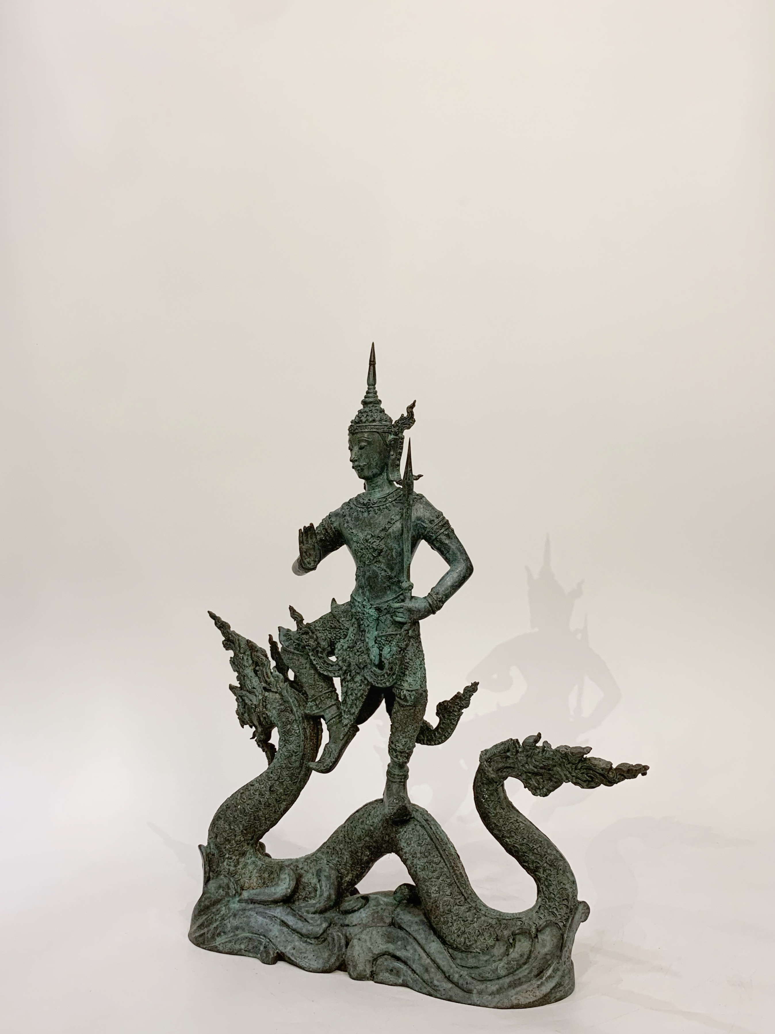 ท้าววิรูปักษ์ ท้าววิรูปักโขนาคราช หน้าตัก 5 นิ้ว