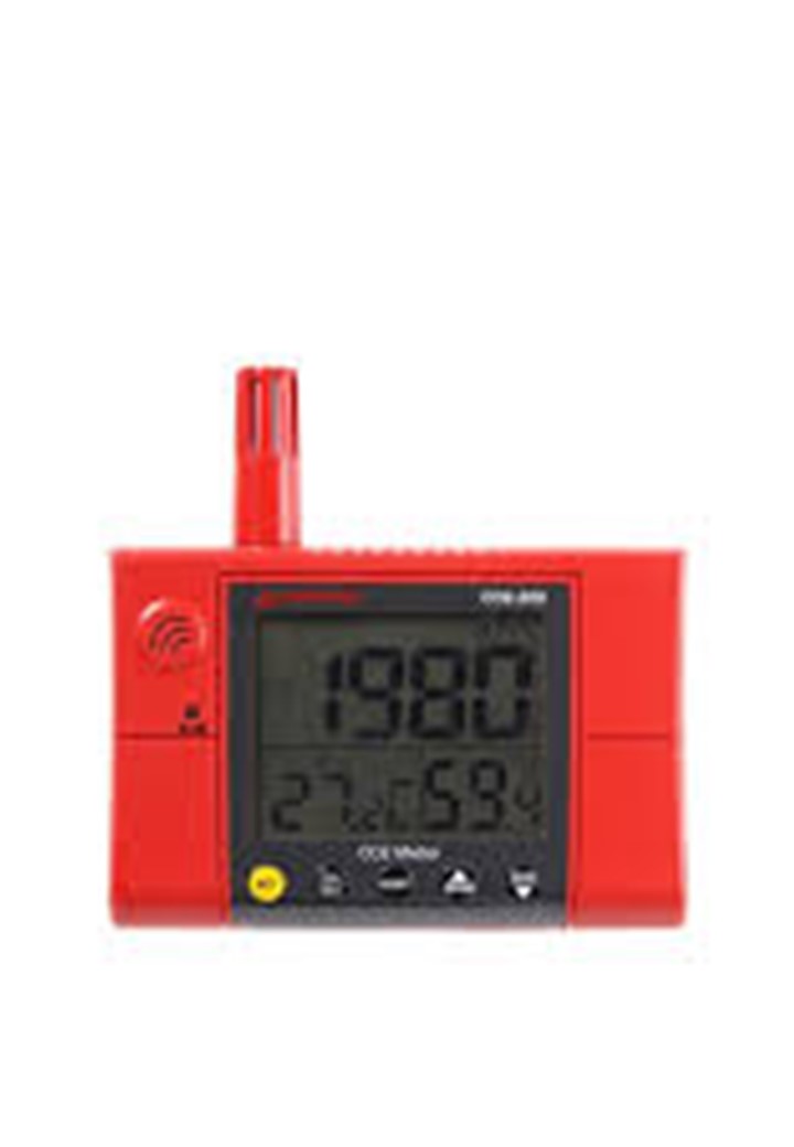 AMPROBE รุ่น CO2-200 เครื่องวัดปริมาณก๊าซคาร์บอนไดออกไซด์แบบติดผนัง Wall-mounted Carbon Dioxide Meter