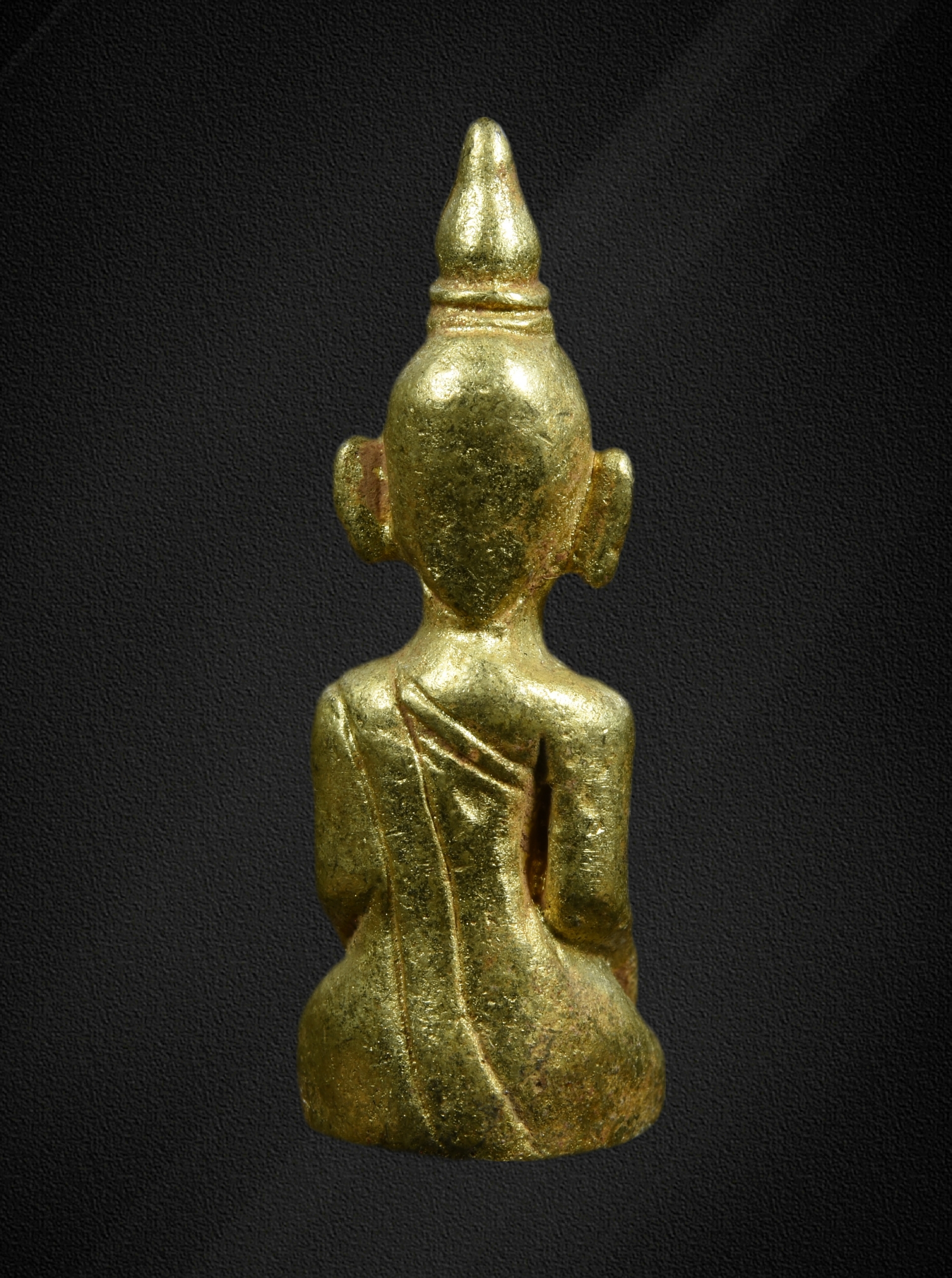 พระเชียงรุ้ง เนื้อเปียกทอง ขนาดห้อยคอ