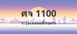 ป้ายประมูล ศจ 1100