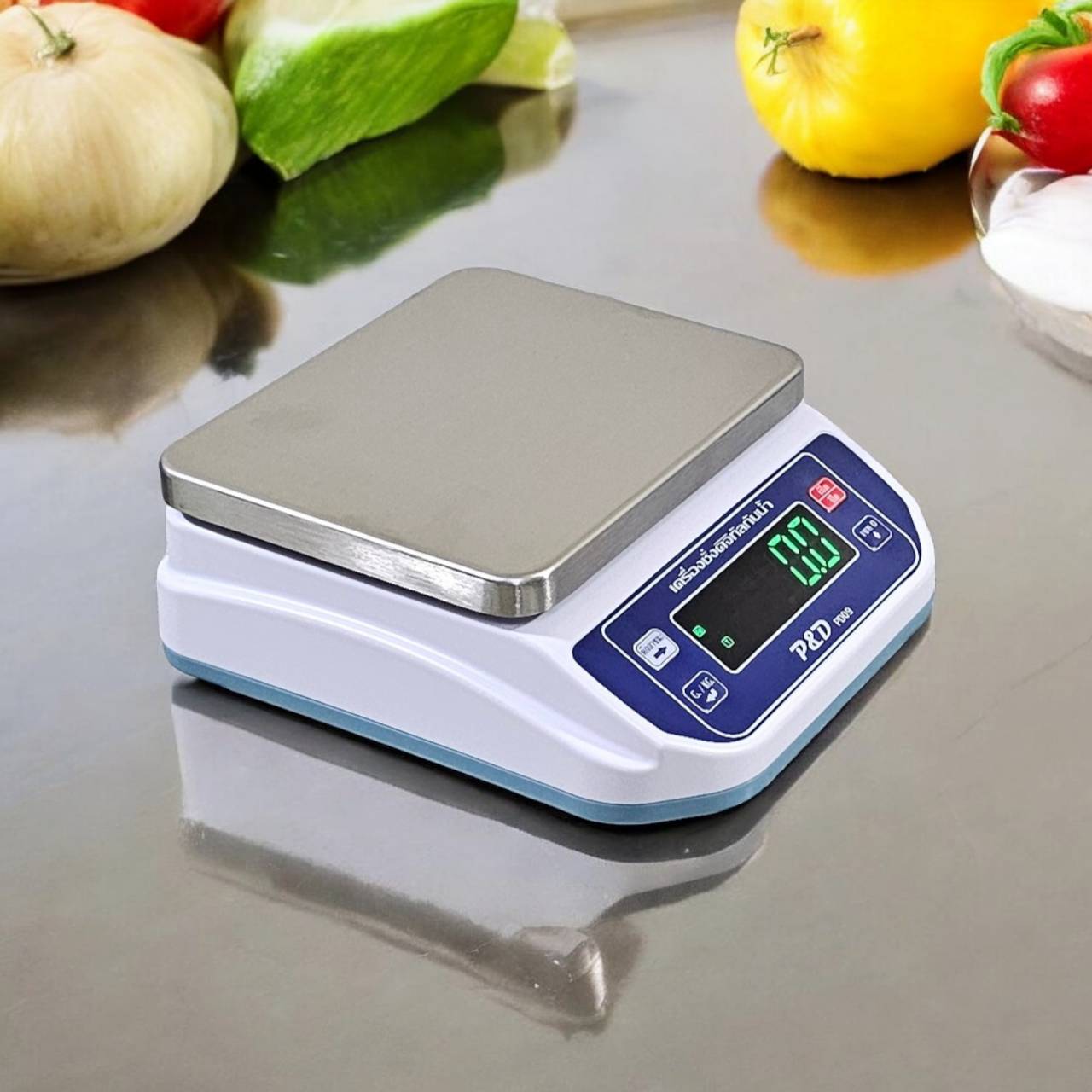 เครื่องชั่งกันน้ำ 10 kg. ค่าละเอียด 1 g.