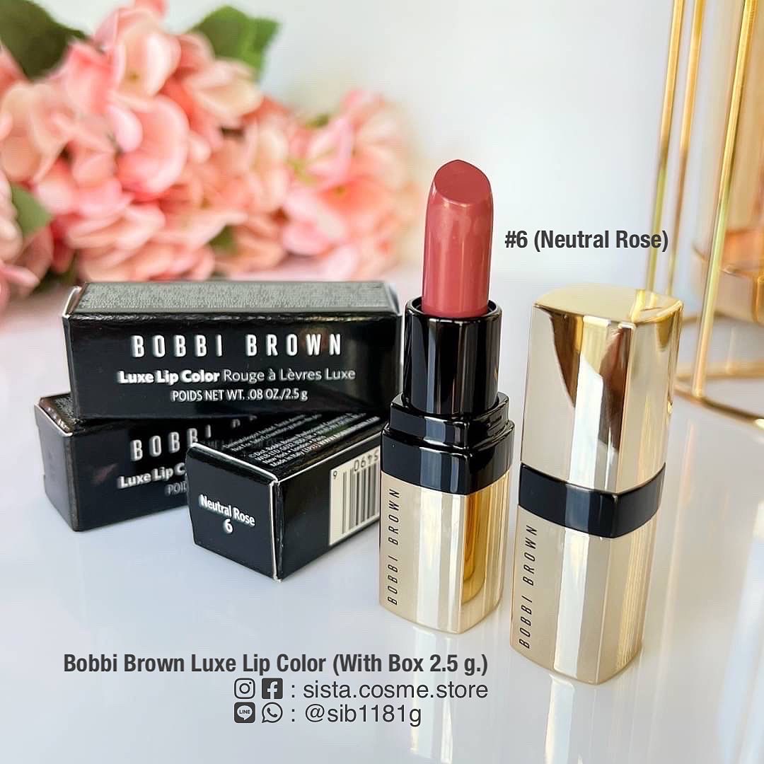 Bobbi Brown Luxe Lip Color (With Box 2.5 g.)