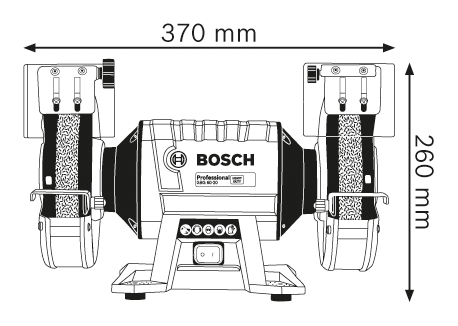 Bosch รุ่น GBG 60-20 เครื่องเจียรไฟฟ้า