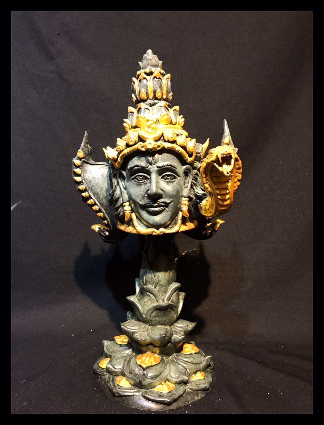 เศียรพระพิฆเนศ รุ่นมหาศิวะคเณศ (ด้านหลังพระพักตร์พระศิวะ)