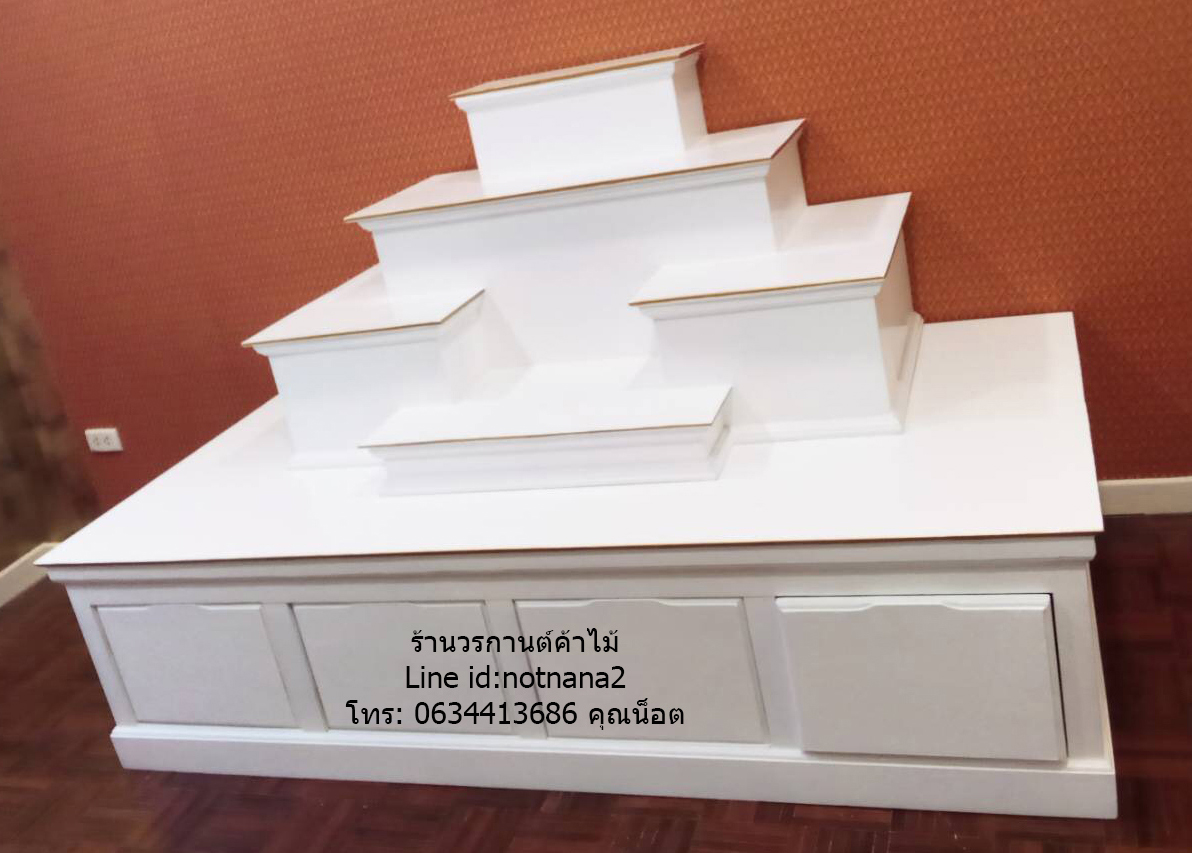 โต๊ะหมู่บูชาไม้สัก