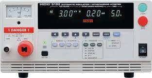 HIOKI 3159-02 เครื่องทดสอบความเป็นฉนวน เครื่องทดสอบความปลอดภัยของเครื่องใช้ไฟฟ้า (AC INSULATION / WITHSTANDING HiTESTER) ขนาด 500 VA