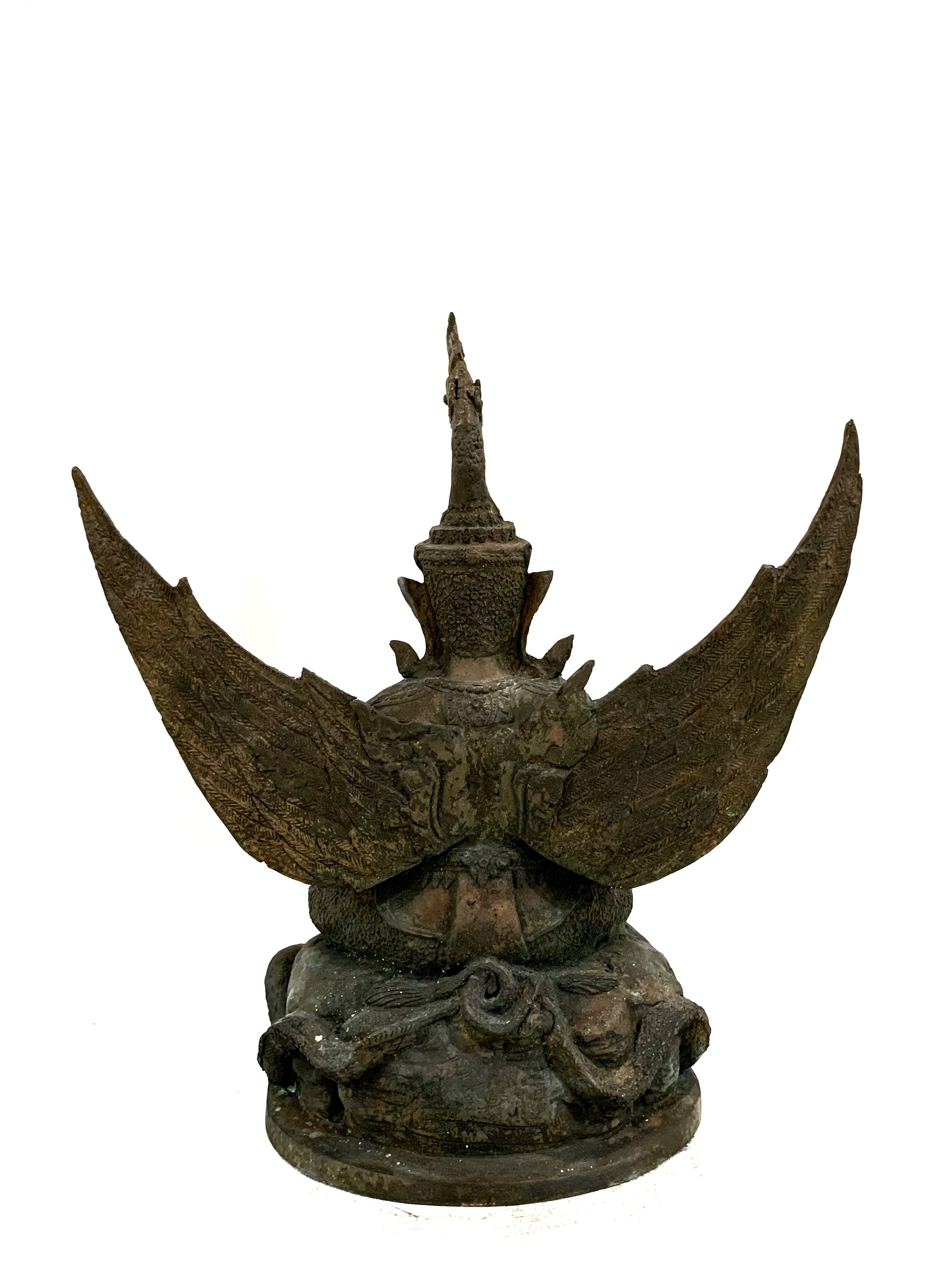 พญาครุฑ ปกปักษ์ท้องพระคลัง หน้าตัก 9 นิ้ว