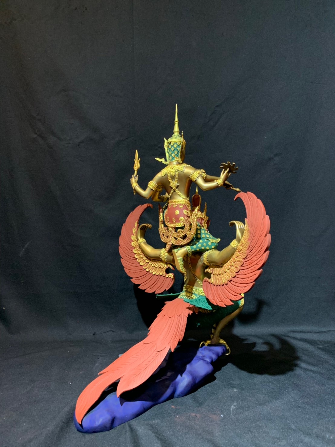 พระนารายณ์ทรงครุฑ หน้าตัก 9 นิ้ว