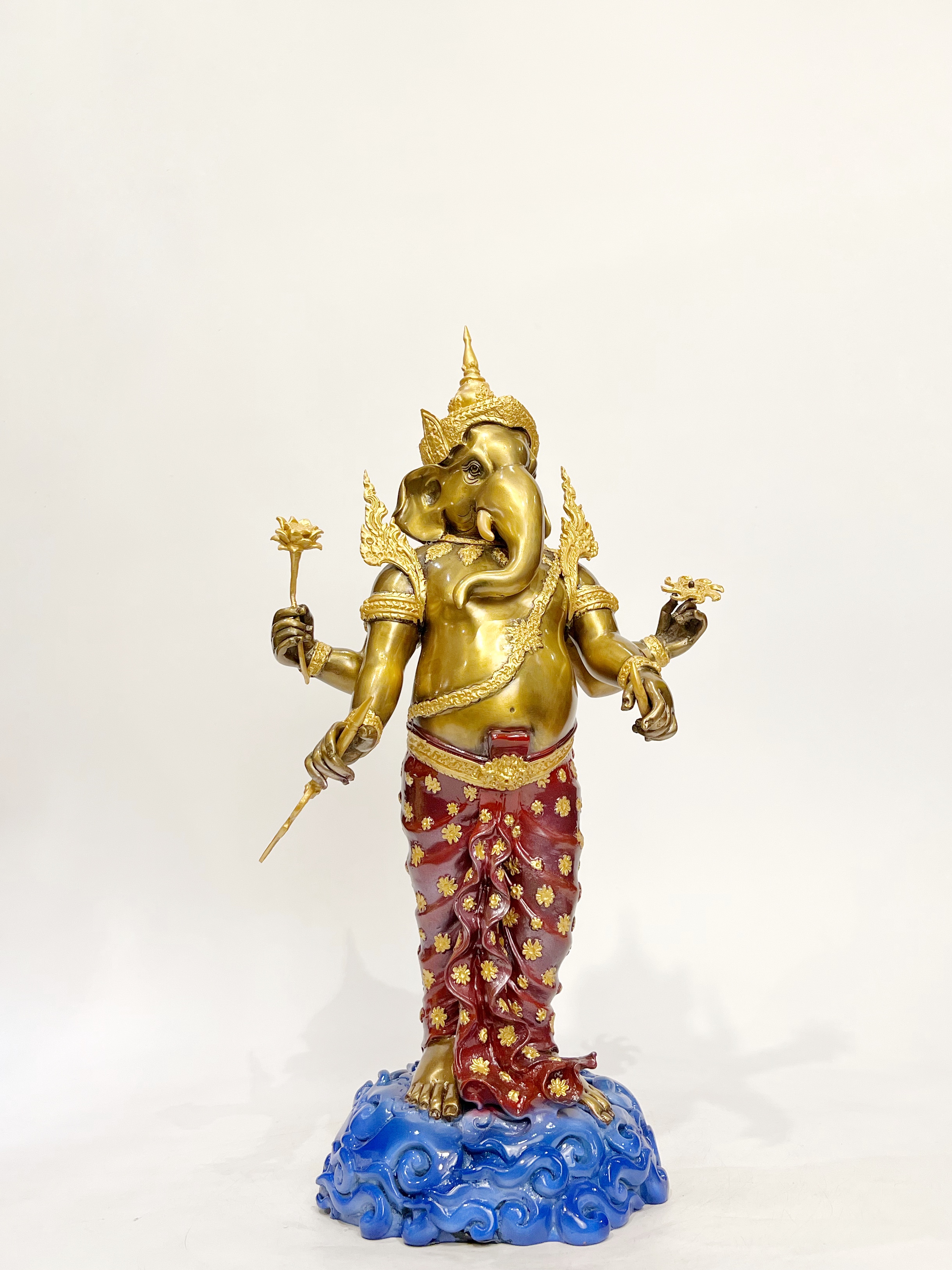 พระพิฆเนศ ปางเหนือเมฆ หน้าตัก 9 นิ้ว