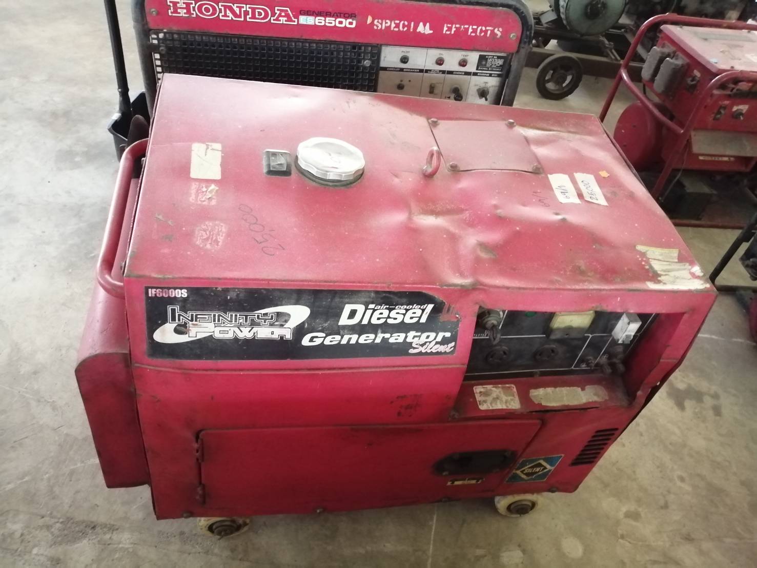 ไดร์ปั่นไฟ ดีเซล 1F 6000S