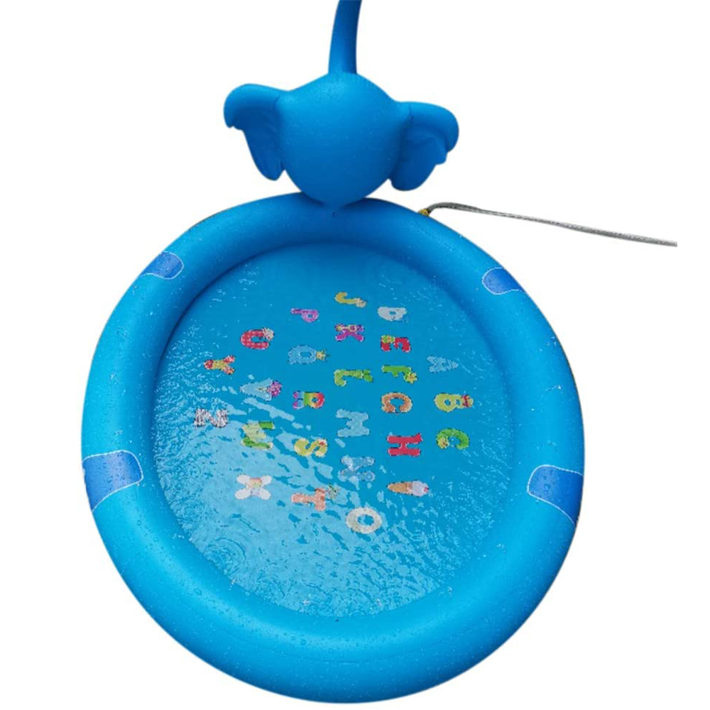 สระน้ำเป่าลม ช้างน้อยพ่นน้ำ พ่นได้รอบสระ Inflatable Elelphant Pool Water Sprinkler Float