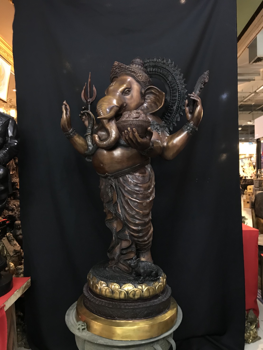 พระพิฆเนศ ปางเอกทันตะ หน้าตัก 20 นิ้ว