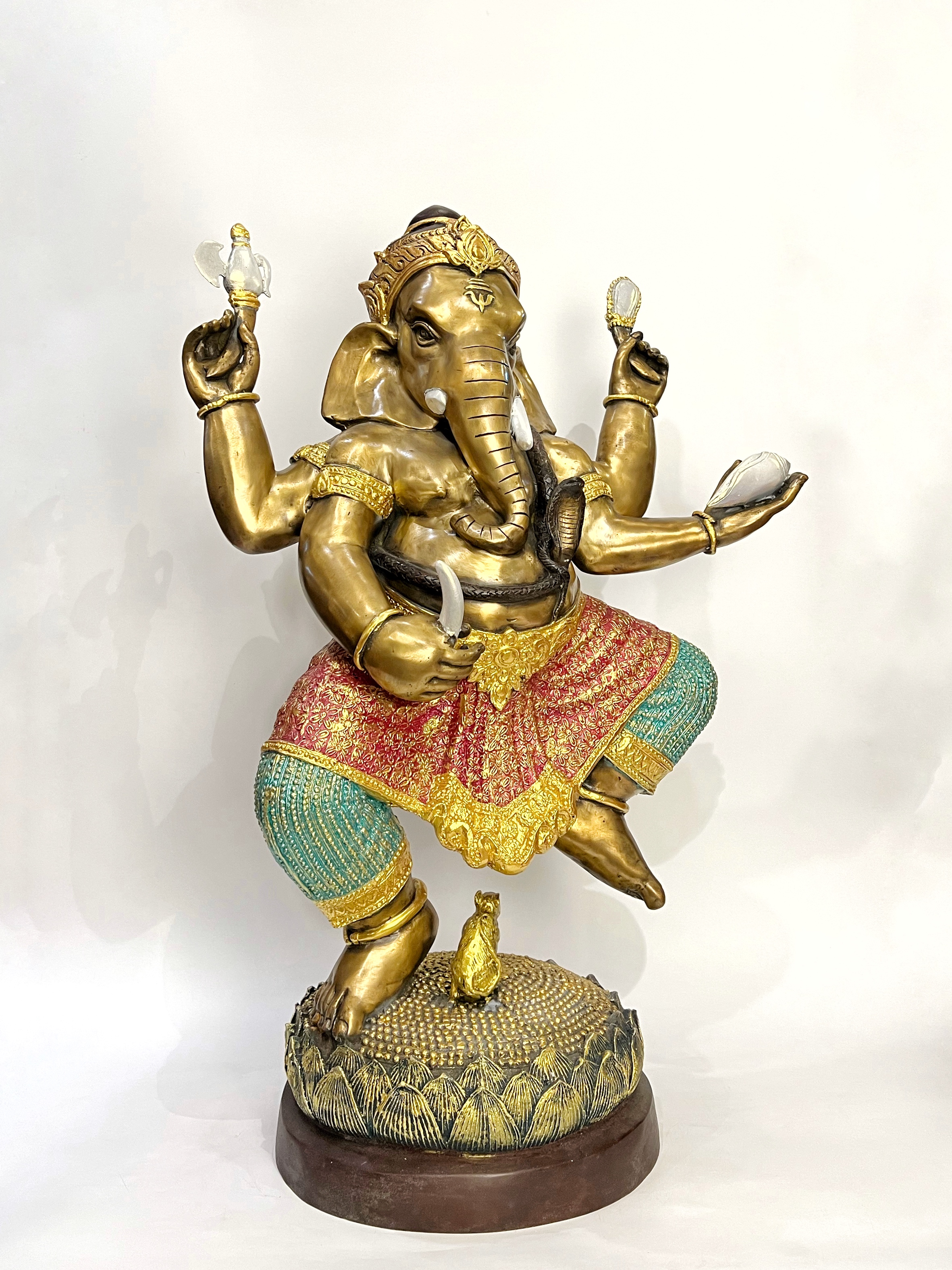 พระพิฆเนศ ปางลีลา หน้าตัก 16 นิ้ว