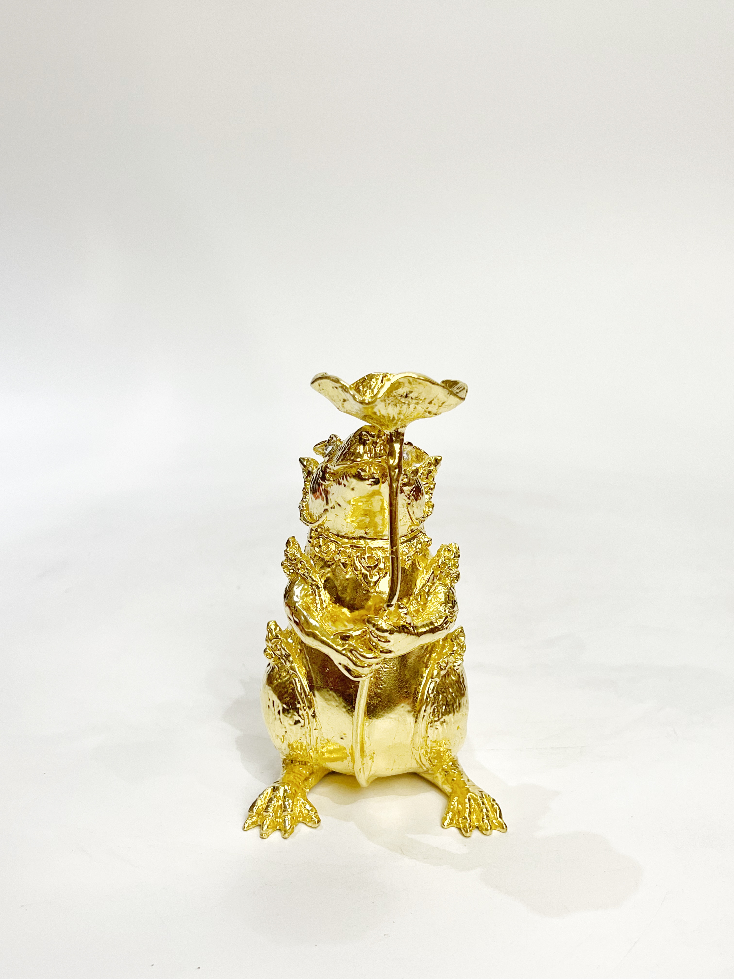 หนูมุสิกะ (ถือใบบัว วางกำยาน)