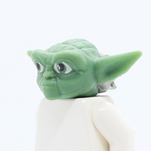 SW Yoda Straight Ears with Large Eyes