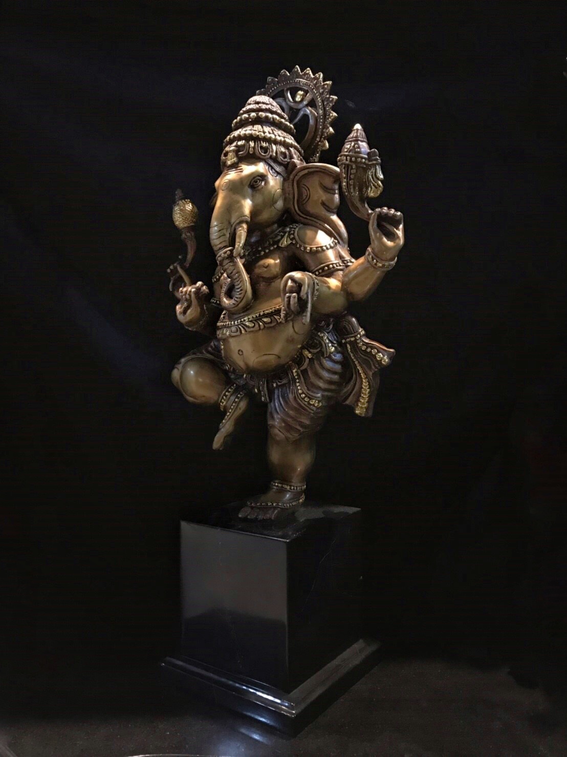 พระพิฆเนศ ปางลีลา หน้าตัก 12”