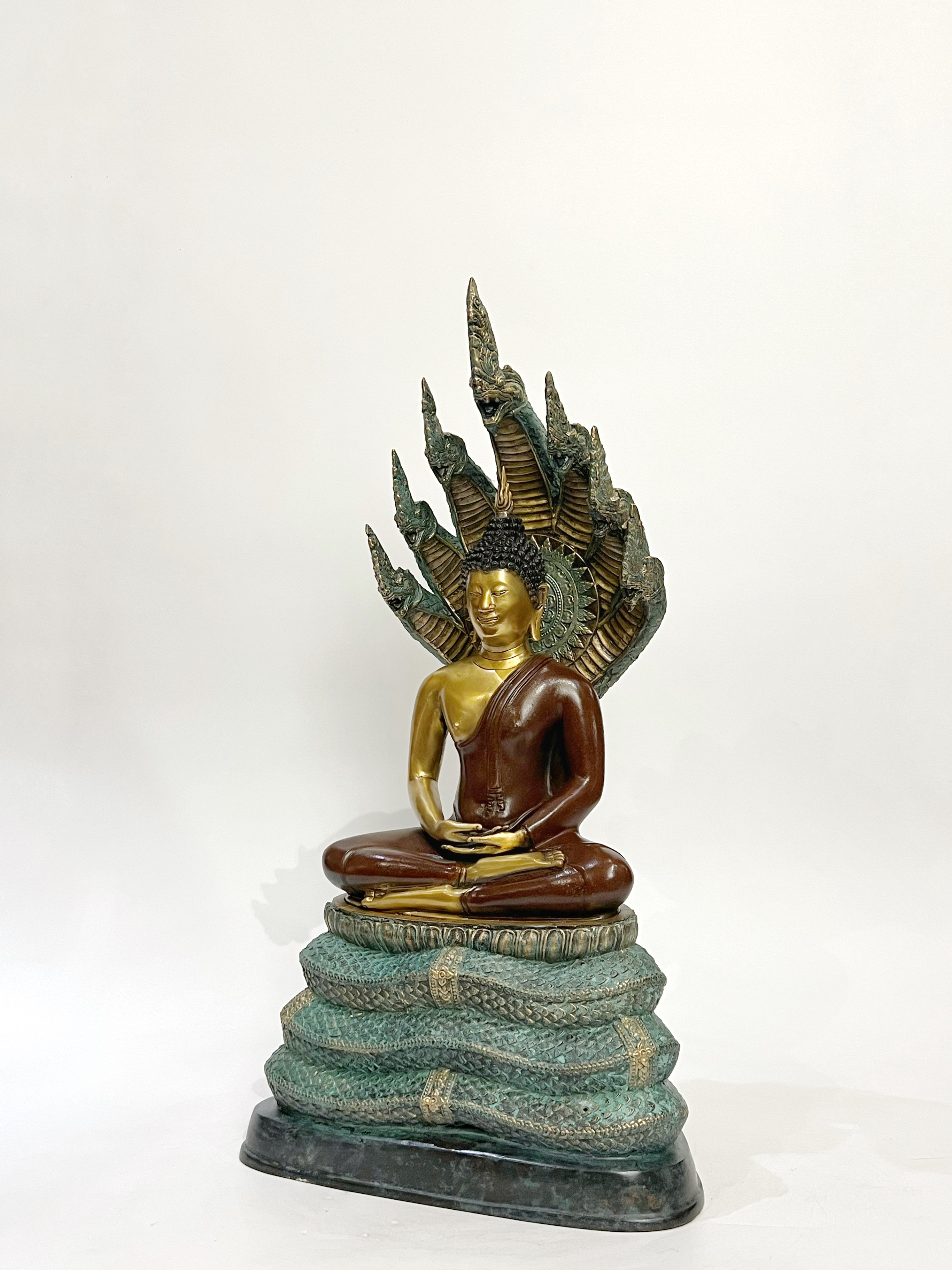 พระพุทธรูป ปางนาคปรก (ประจำวันเสาร์) หน้าตัก 8 นิ้ว