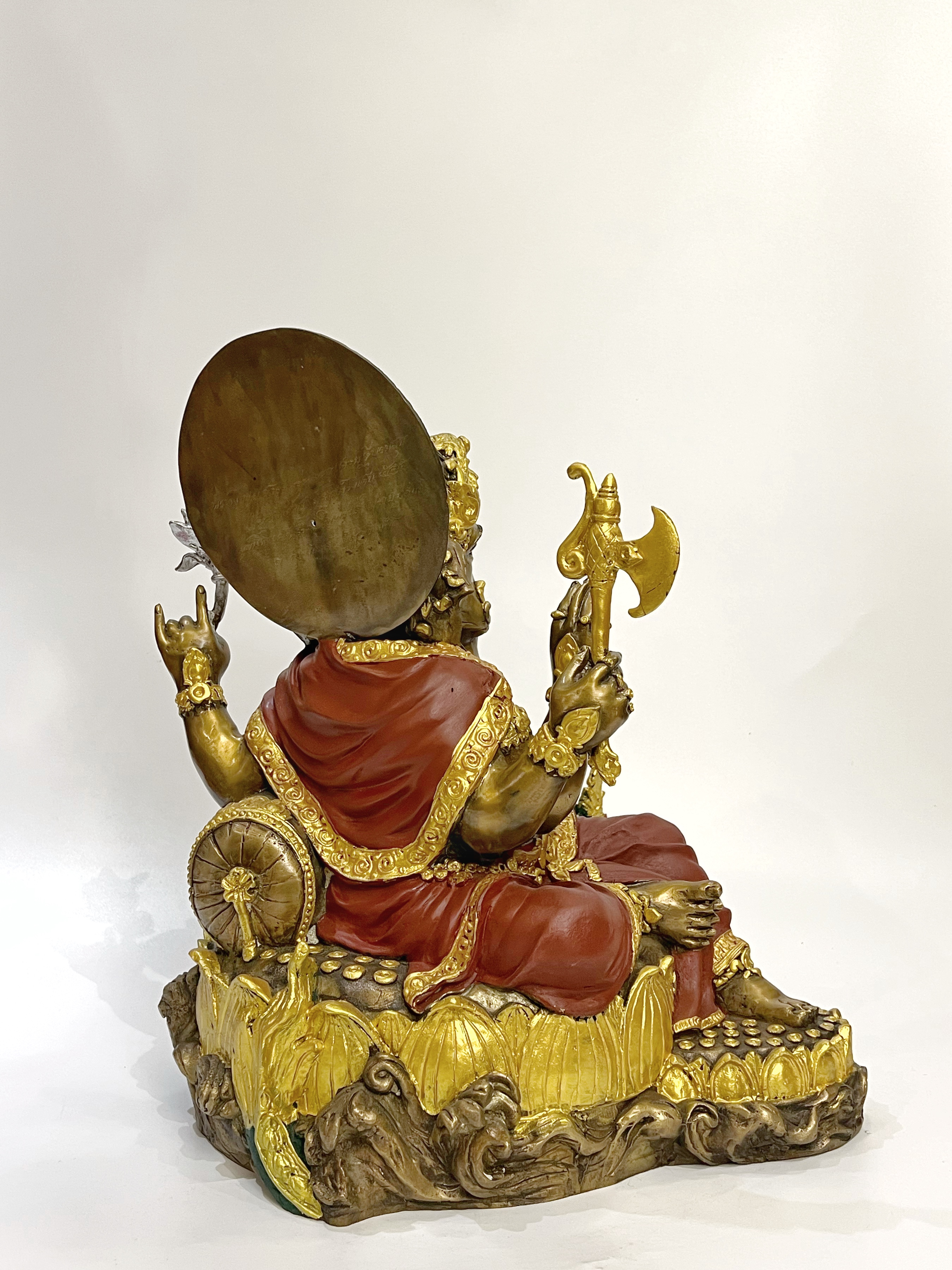 พระพิฆเนศ มหาเศรษฐีบรมสุข หน้าตัก 9 นิ้ว