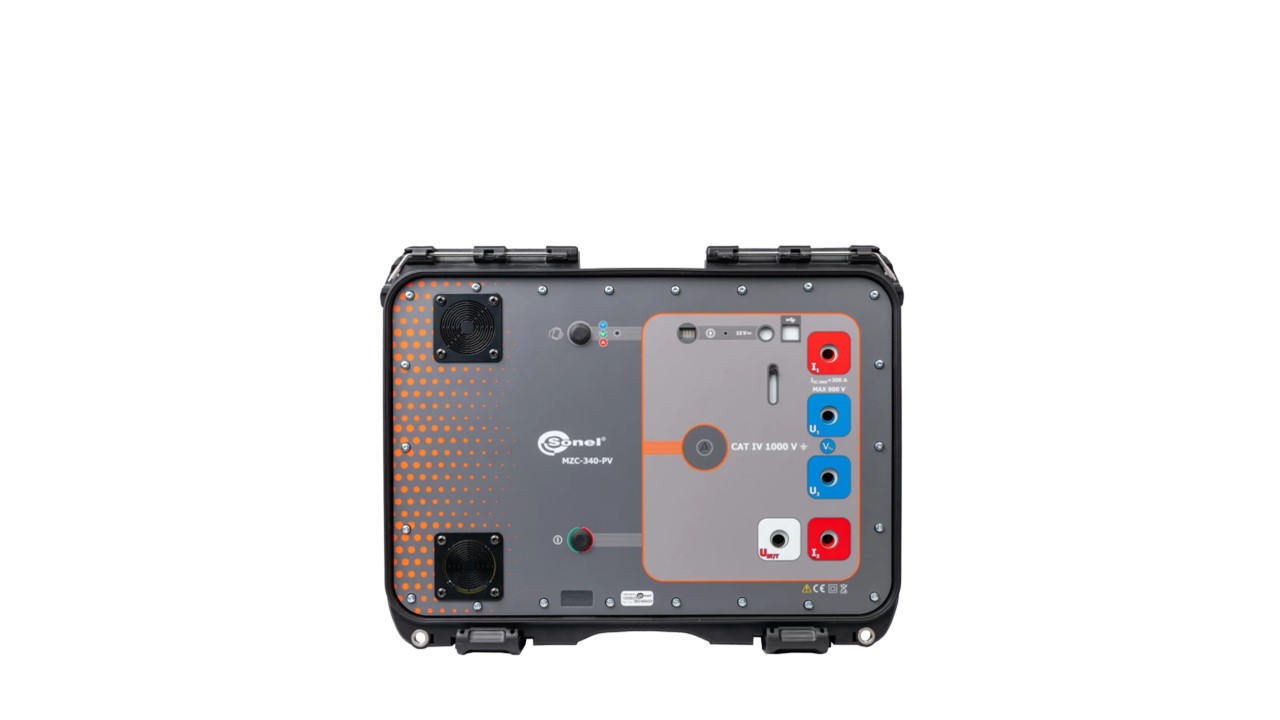Sonel MZC-340-PV Photo Volataic High-current fault loop impedance meter 900V & 400A
