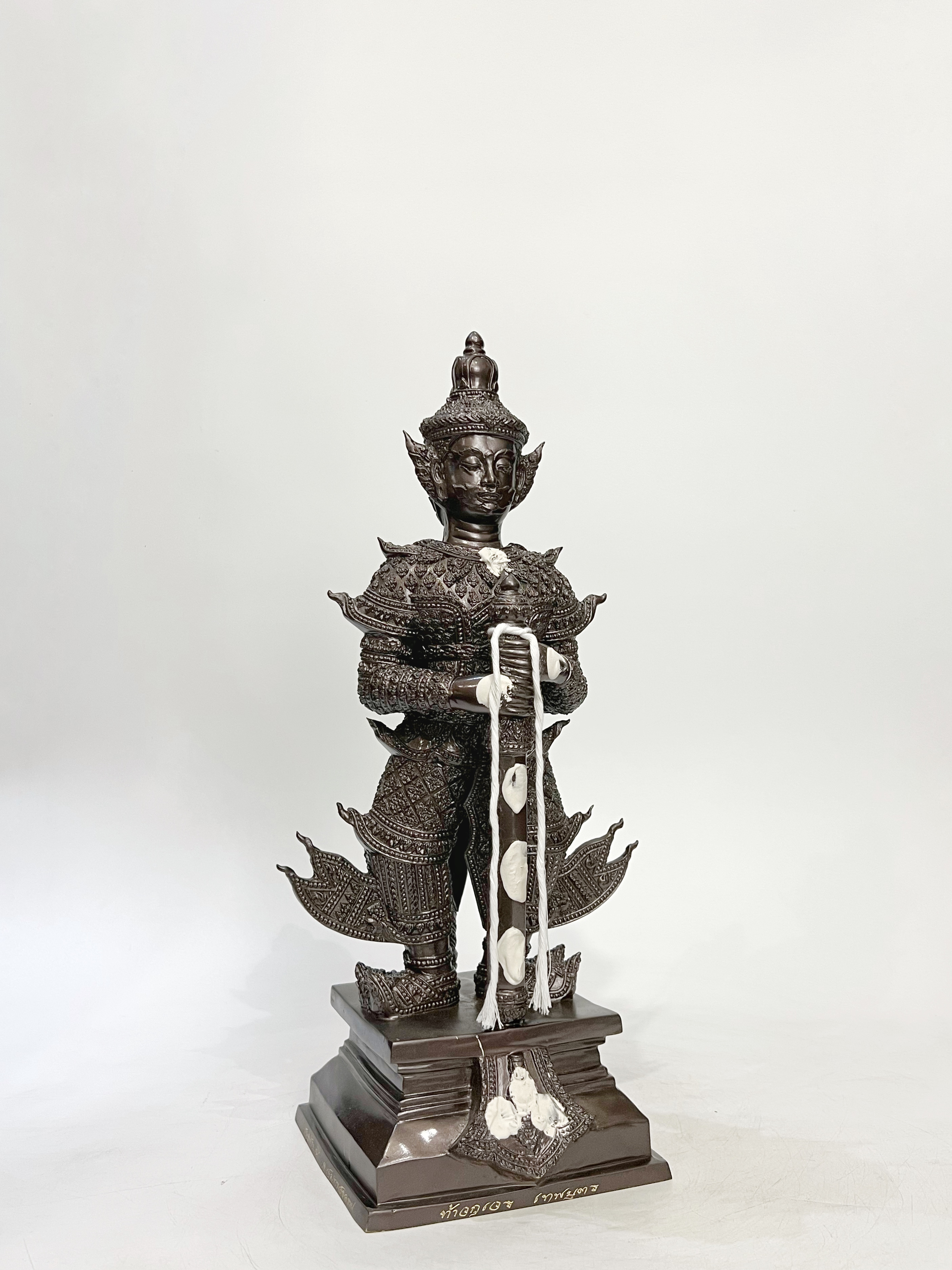 ท้าวเวสสุวรรณ ขนาดสูง 18 นิ้ว (2หน้า)