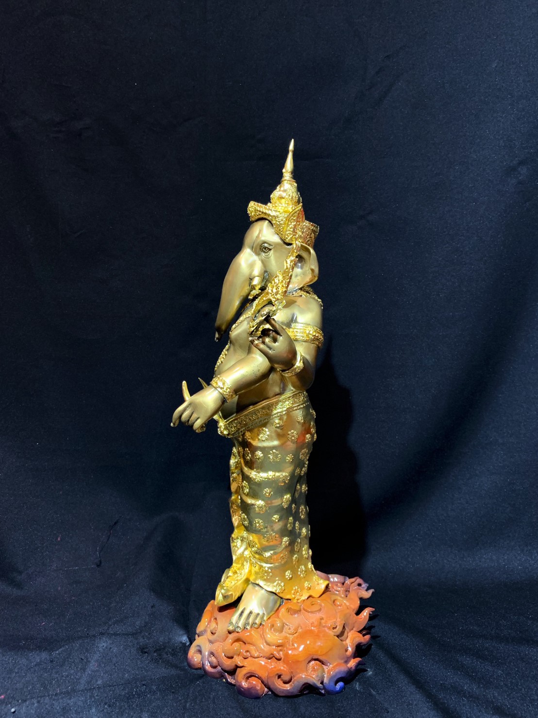 พระพิฆเนศ ปางเหนือเมฆ หน้าตัก 9 นิ้ว