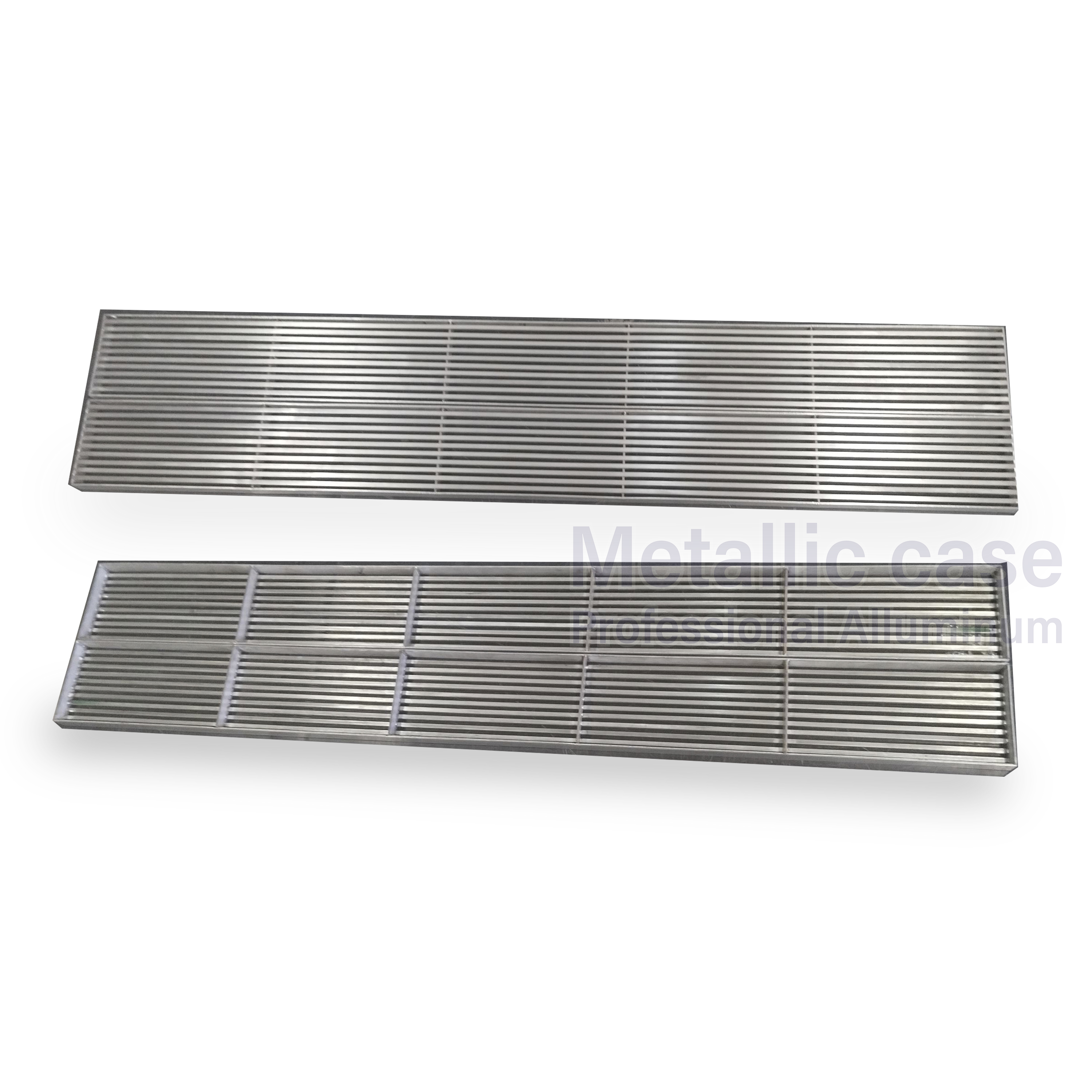 metalliccase2-1147-AAA-6708 / ราง GUTTER ยาว1400 มม.สแตนเลส SUS304
