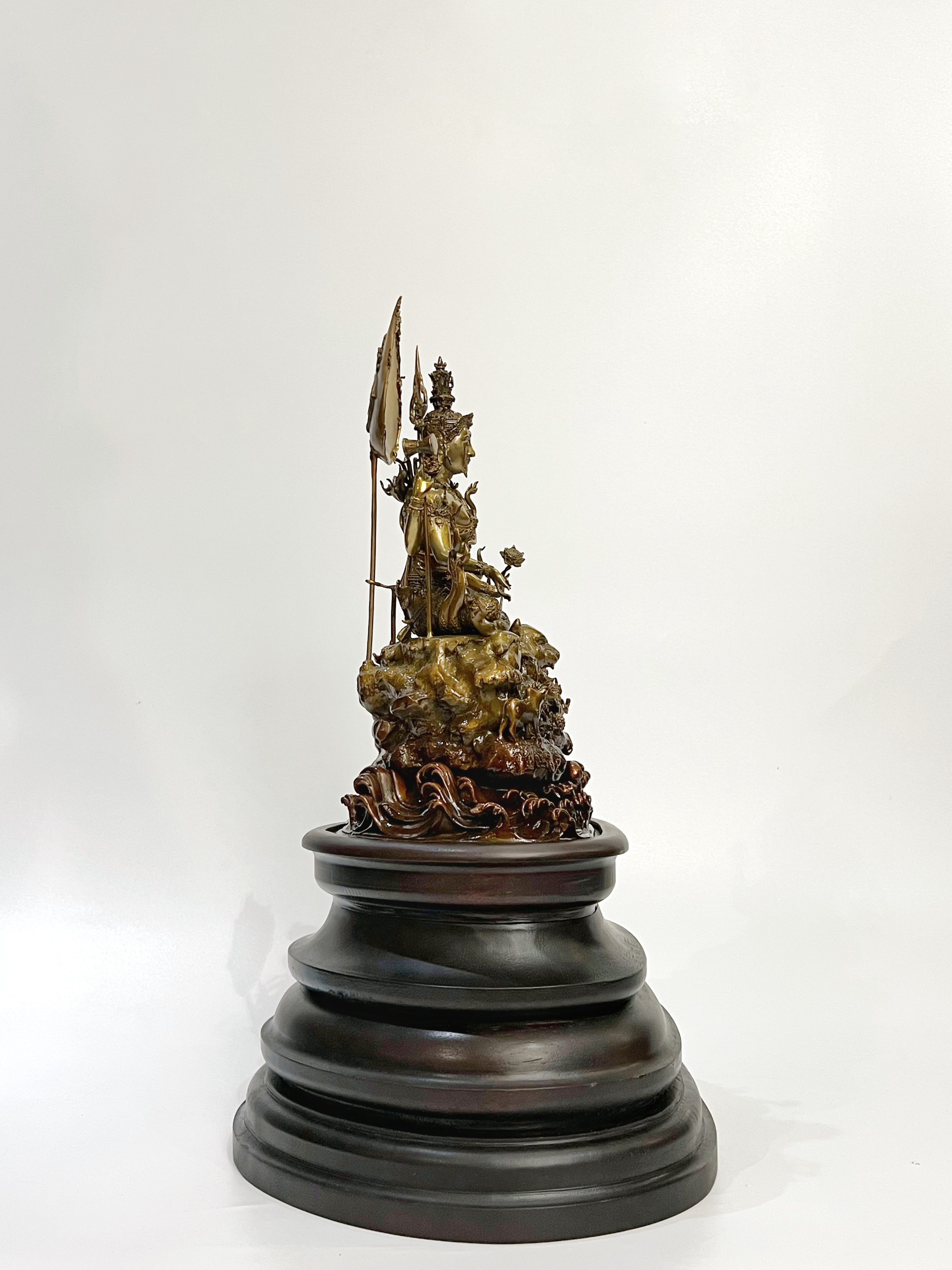 พระอิศวรมหาไกรลาสบรรพต ขนาดสูง 12 นิ้ว