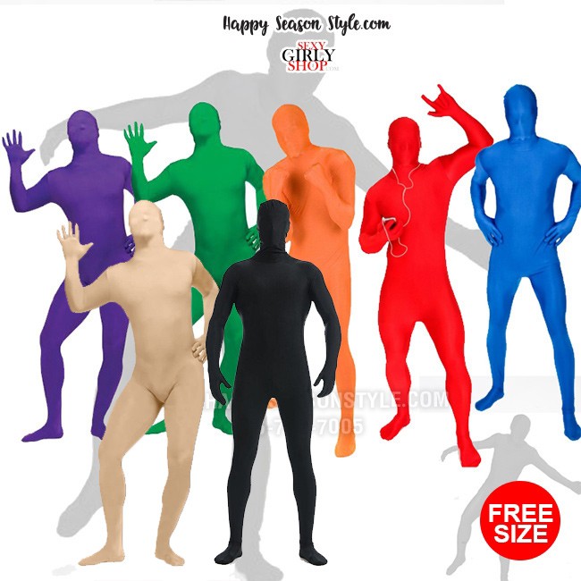 ชุดบอดี้สูท เซ็นทาย Bodysuit sentai ชุดผ้ายืดสุดแนว ทั้งตัว มีให้เลือกหลายสี