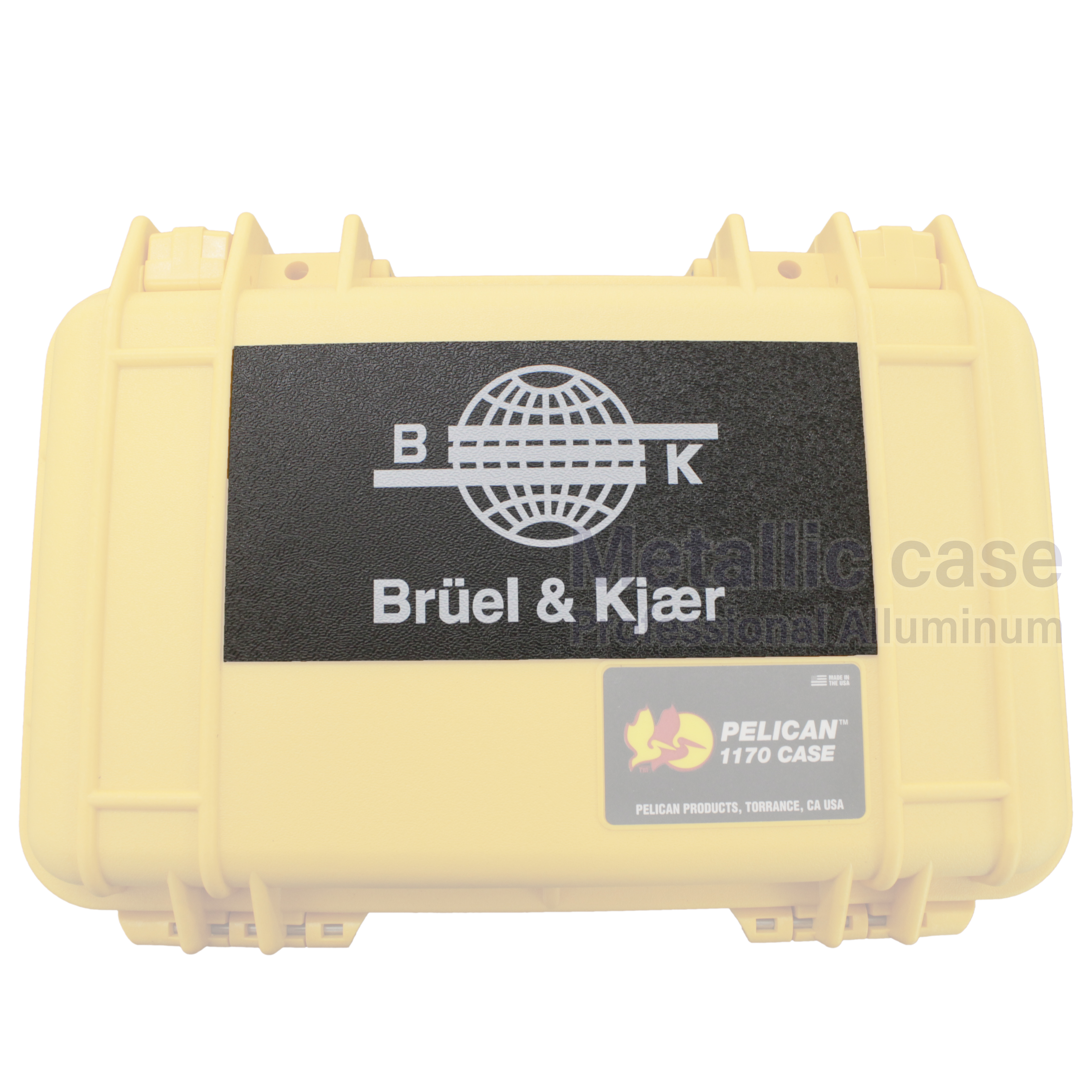 metalliccase 2-0554-AAA-6406 /Dura Black โลโก้ Bruel&Kjaer 16.9x8.5