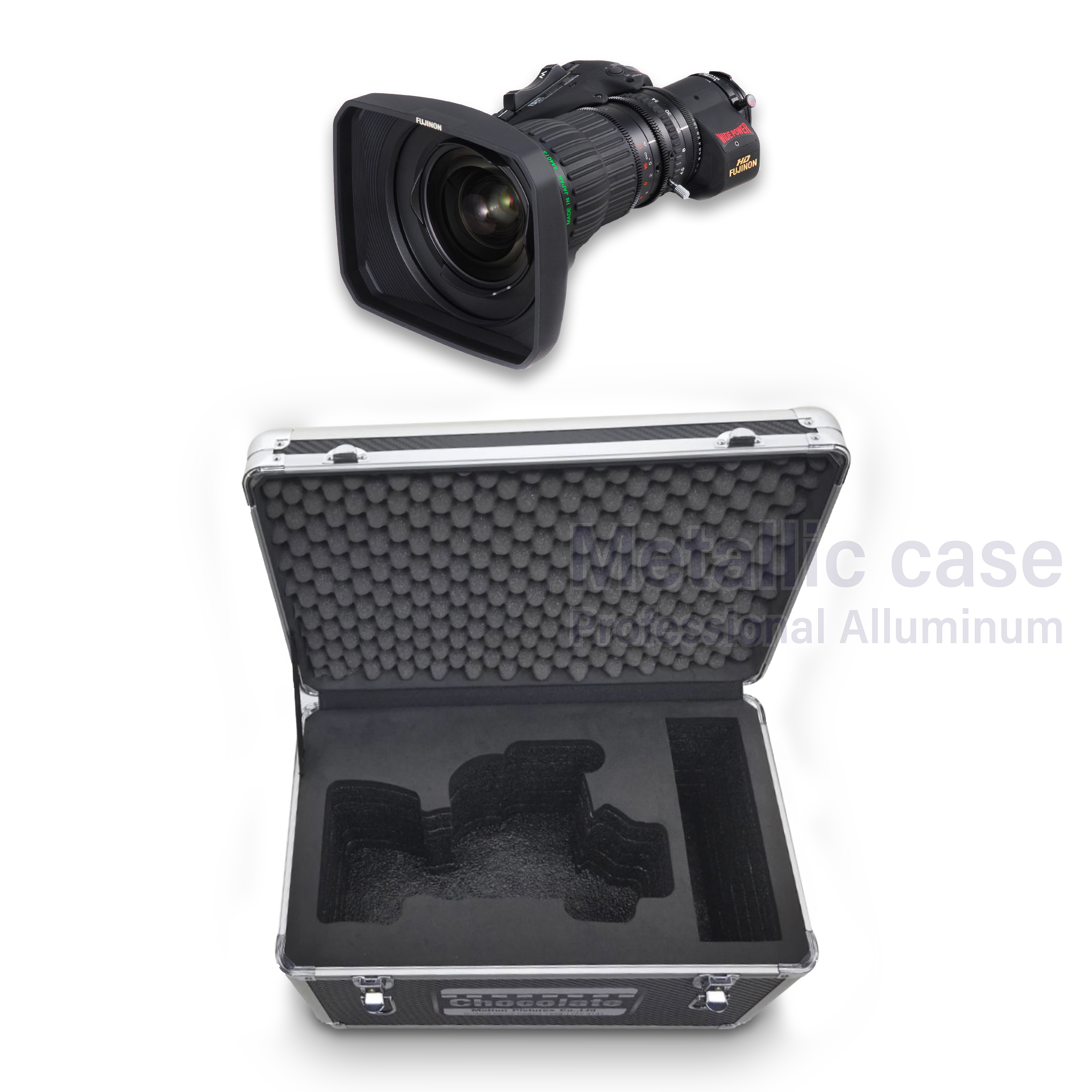 metalliccase8651-05-6511 / FUJINON ZA12X4.5 (44x26.5x27.6 T1C27H3K1P3)