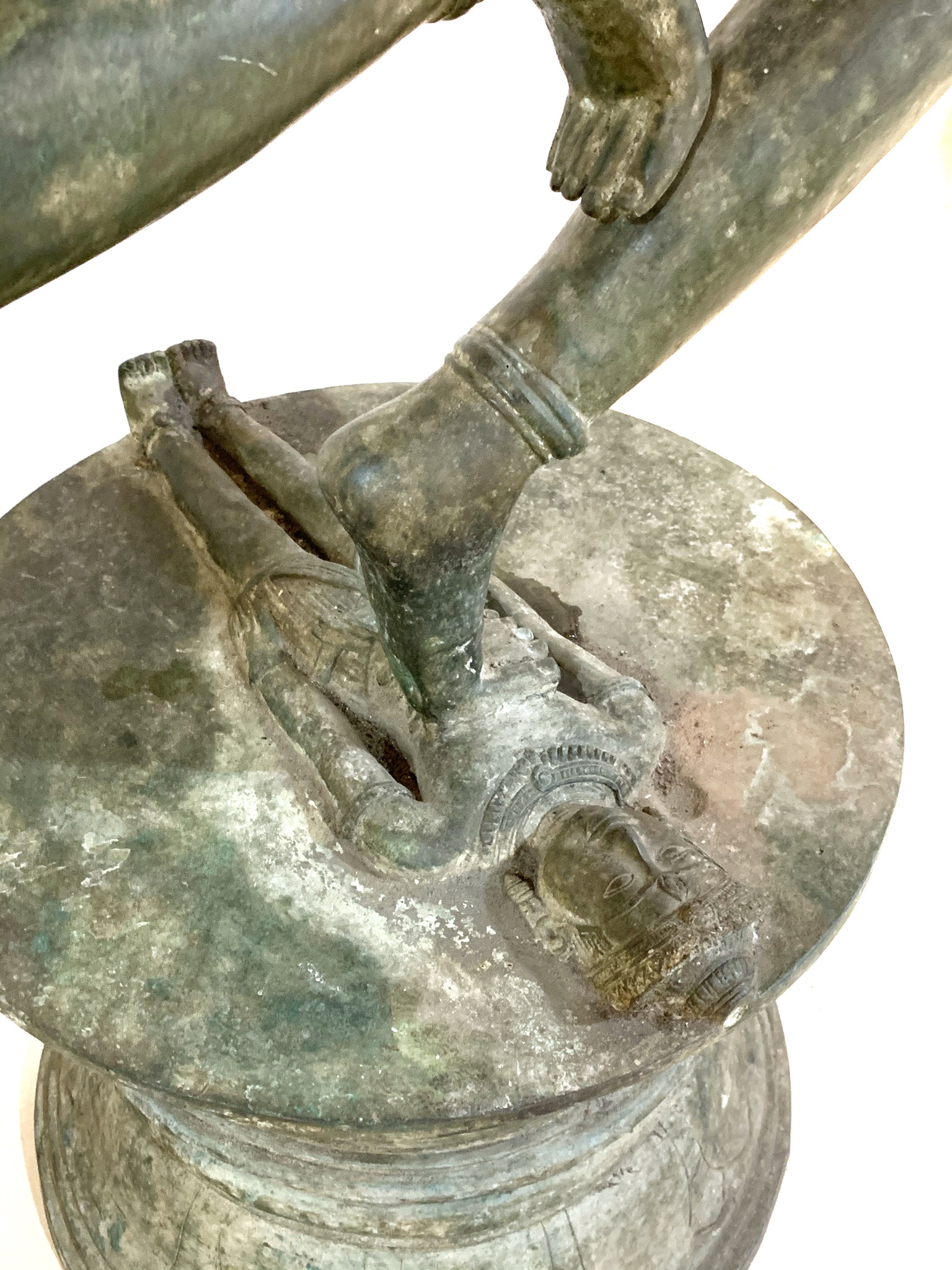 พระแม่กาลี ปางเหยียบพระศิวะ (ขนาดใหญ่)