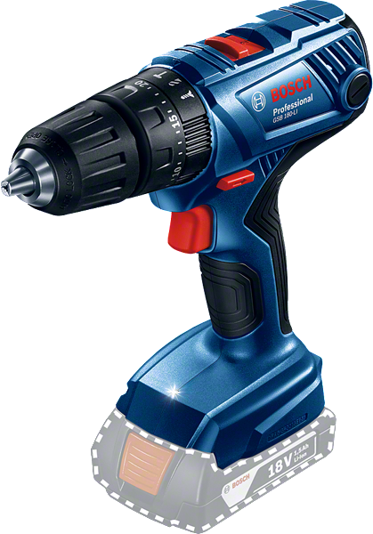 Bosch รุ่น GSB 180-LI สว่านไขควงกระแทกไร้สาย พร้อมแบตเตอรี่ขนาด 2.0 Ah 2 ก้อน และแท่นชาร์จ