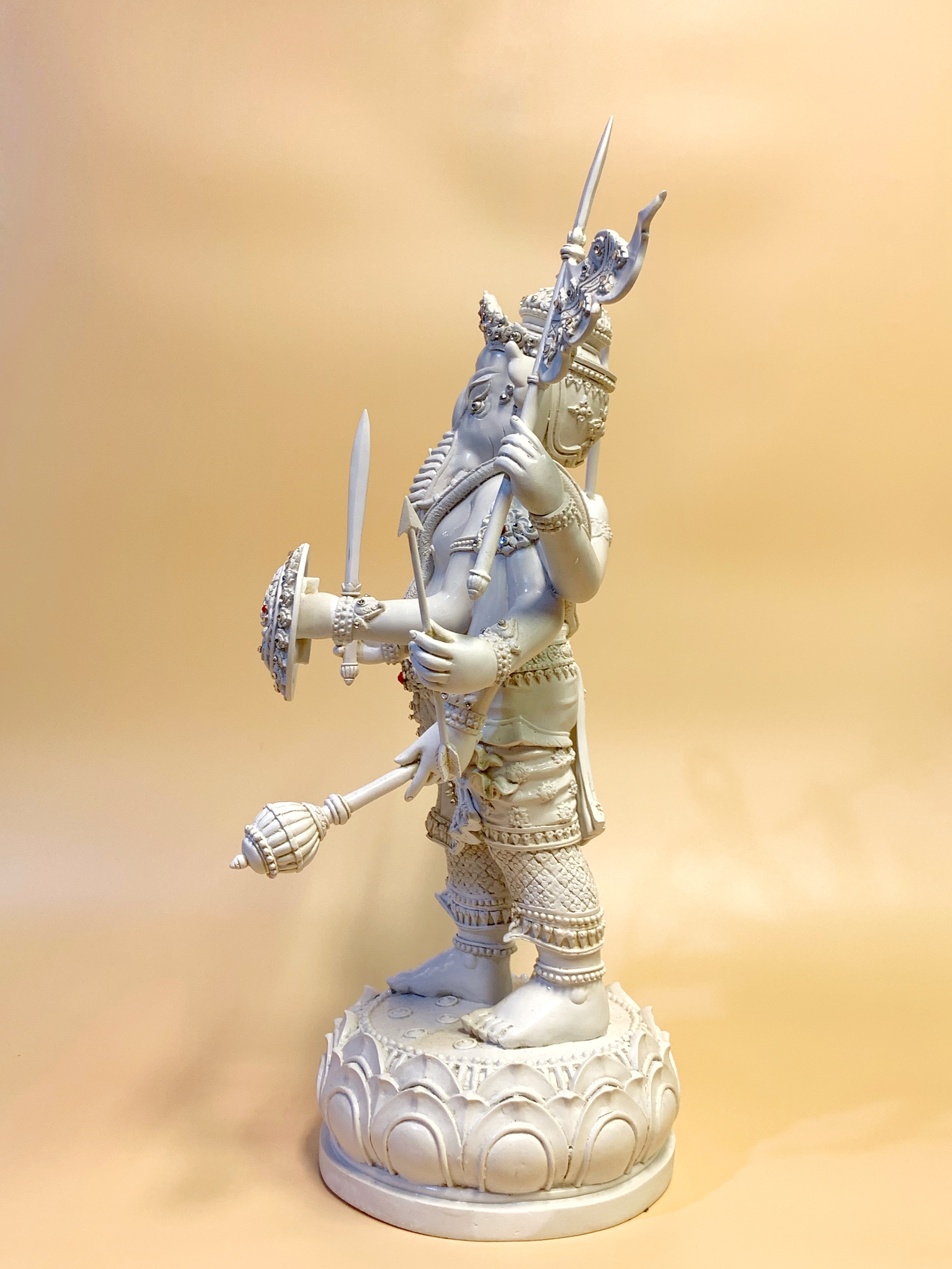 พระพิฆเนศ ปางออกศึก (พระวีระคณปติ) หน้าตัก 9 นิ้ว