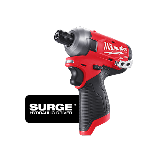 MILWAUKEE รุ่น M12 FQID-0 ไขควงกระแทกไร้สายระบบไฮดรอลิก 12 โวลทฺ์ เครื่องเปล่า