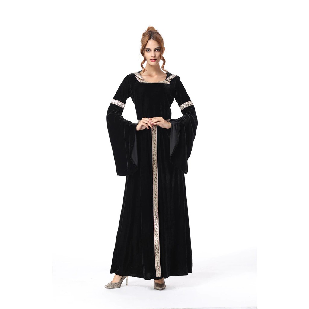 ชุดแม่มด หมอผี ฮาโลวีน ชุดลัทธิ ซาตาน