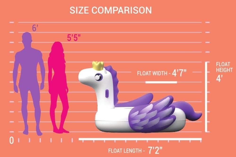 ห่วงยางเจ้าหญิงโพนี่ สีม่วง Inflatable New Princess Pony Pool Float