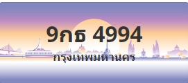 ป้ายประมูล 9กธ 4994