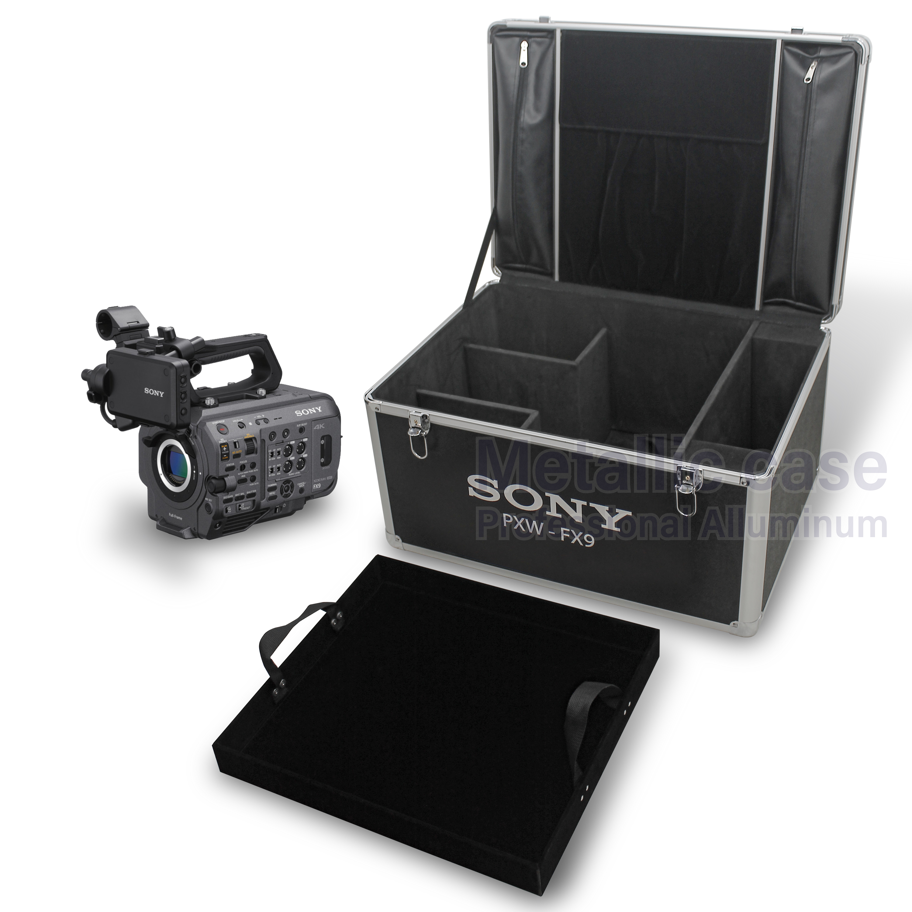 metalliccase8364-05-6412/ Sony PXW FX9 4K ไม่มี Lens (42x58x34 T1C1H4K1P3)