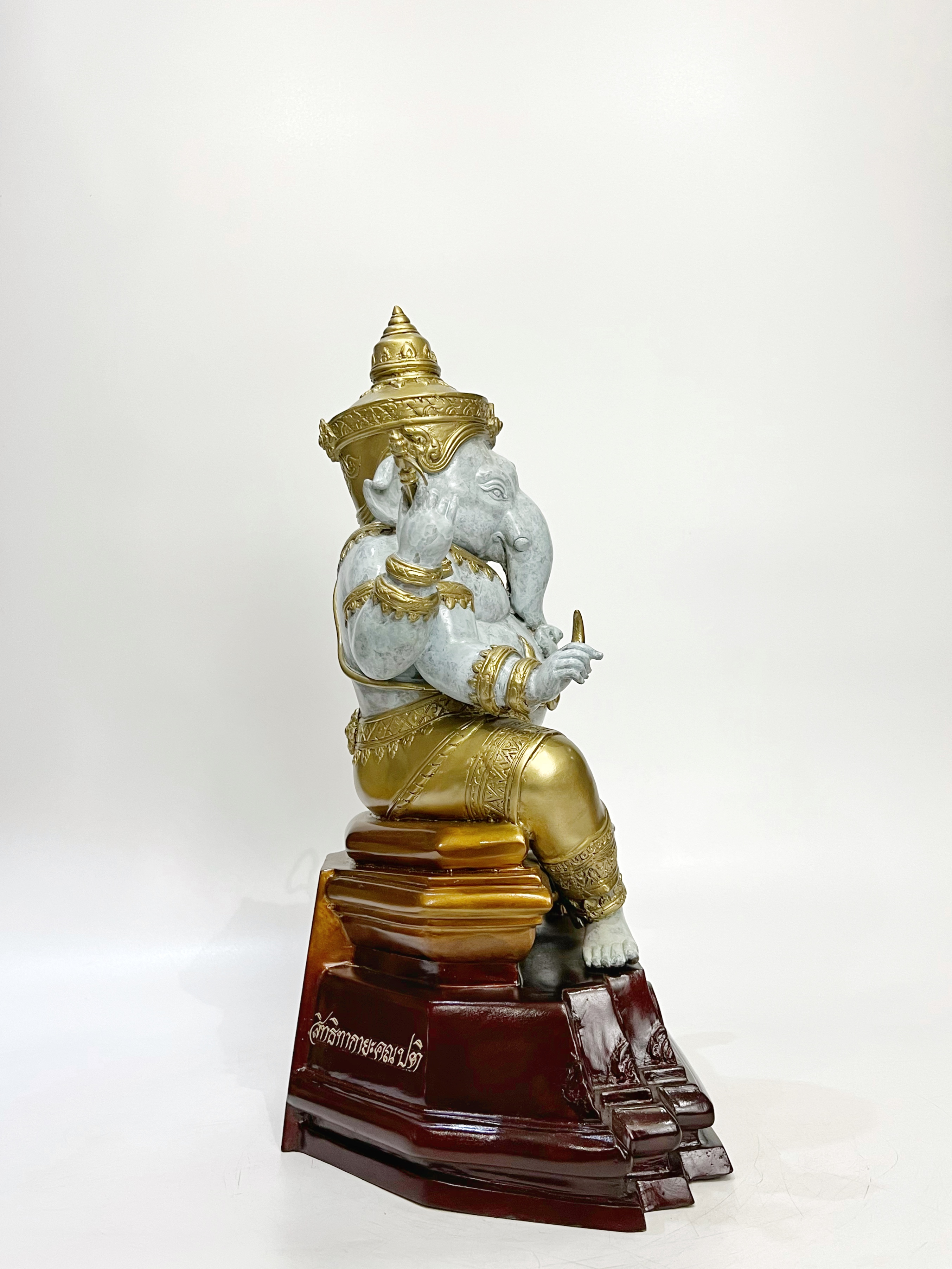 พระพิฆเนศ : พระสิทธิทากายะคณปติ หน้าตัก 9 นิ้ว (หมายเลข 1)