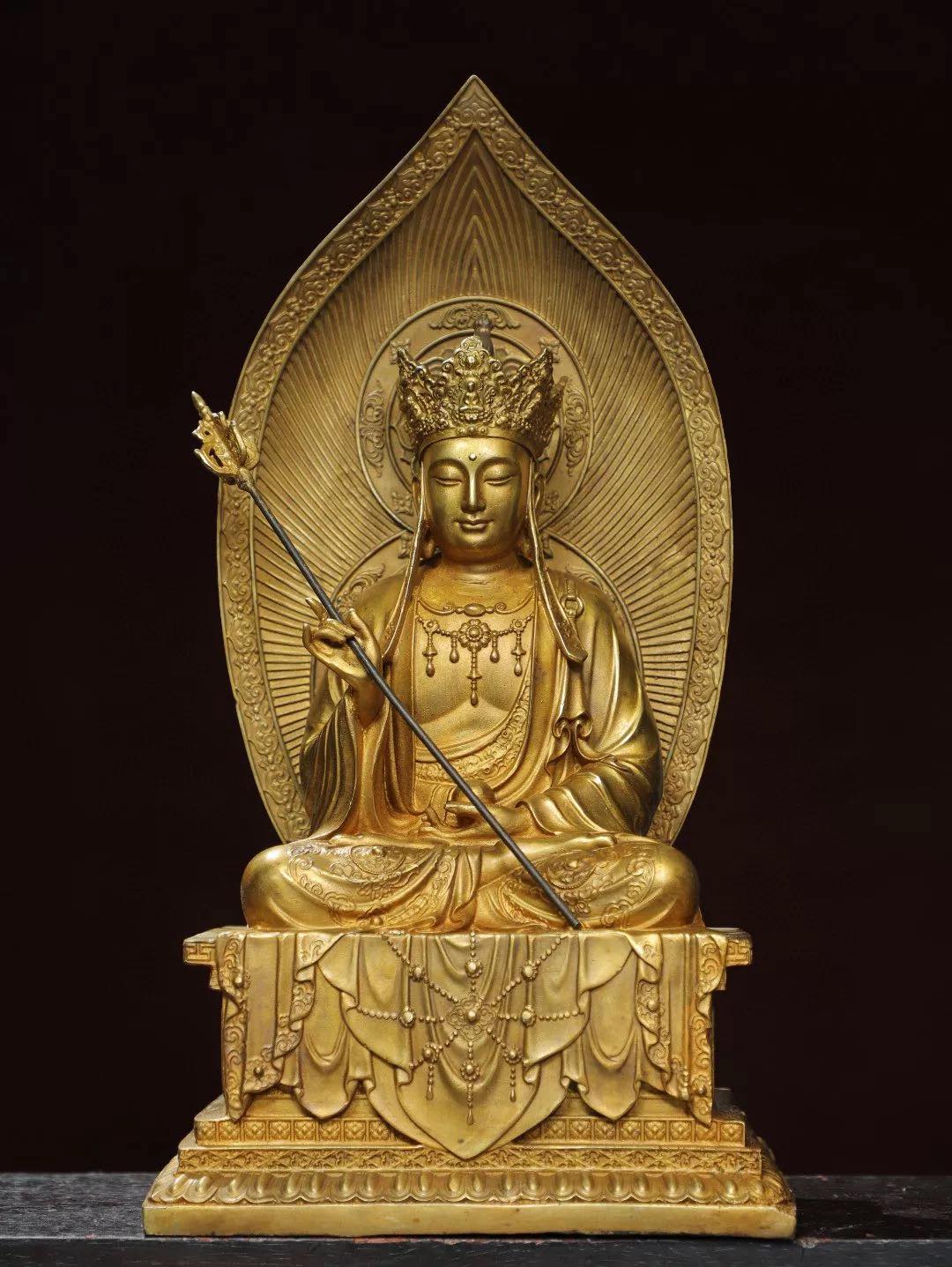 Pre-Order : ตี่จั๊งอ้วง พระกษิติครรภ์โพธิสัตว์ สูง 42 cm