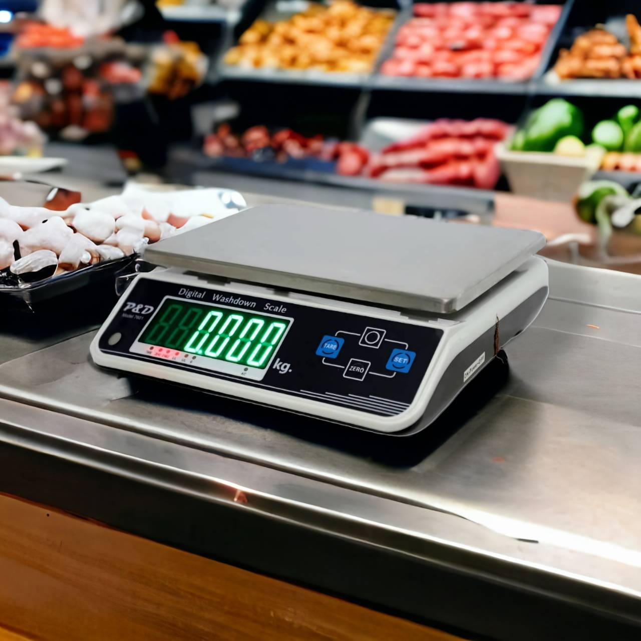 เครื่องชั่งดิจิตอลกันน้ำ 15 kg. ค่าละเอียด 1 g.