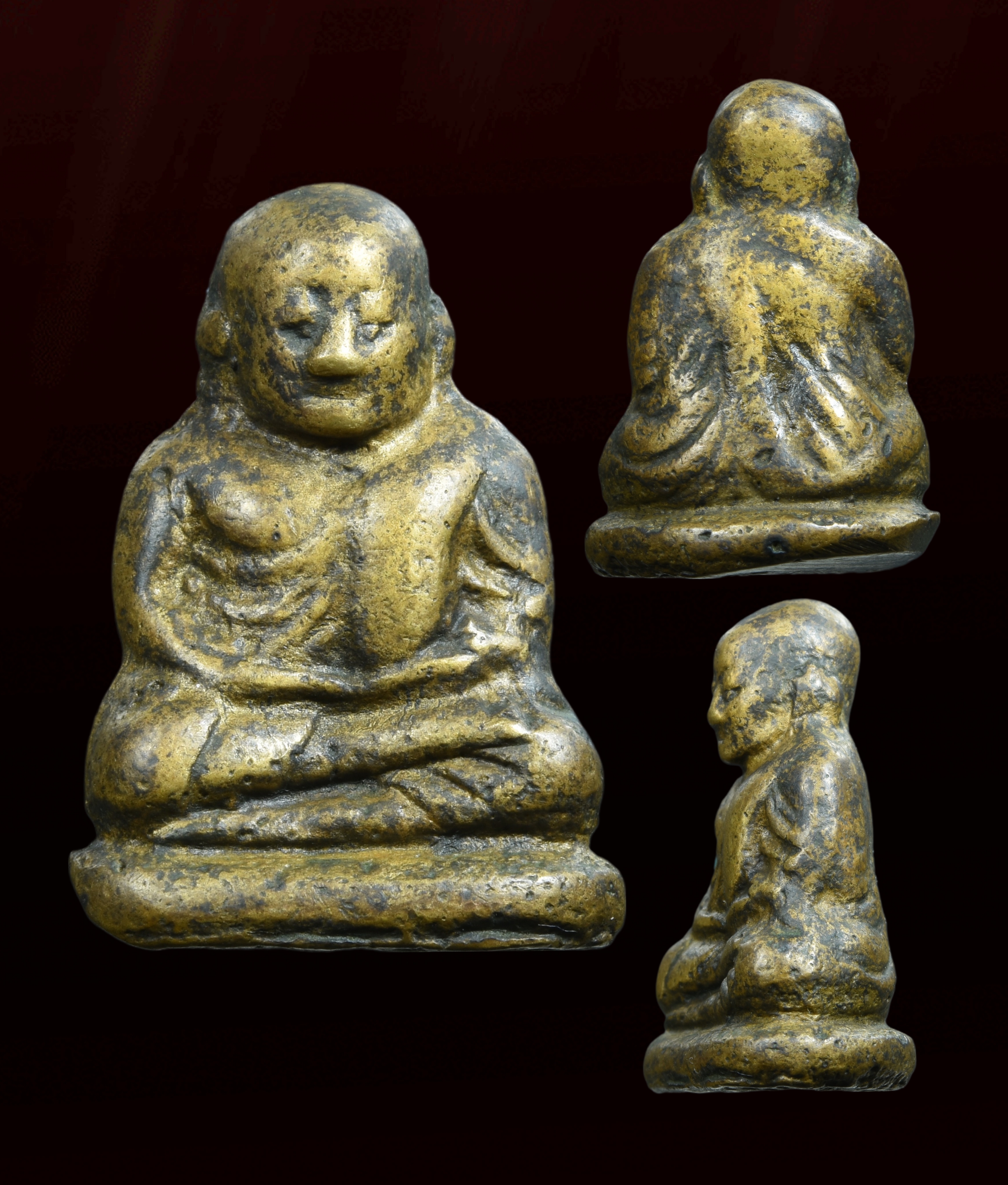 รูปหล่อหลวงพ่อเงิน พิมพ์ขี้ตา วัดบางคลาน