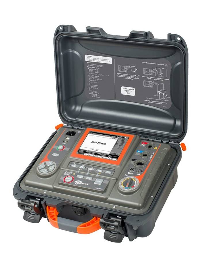 SONEL รุ่น MIC-5010 เครื่องเทสความเป็นฉนวนทางไฟฟ้า ระดับแรงดัน 5000V ย่านความต้านทาน 15TΩ พร้อมฟังก์ชั่น Continuity test @200mA