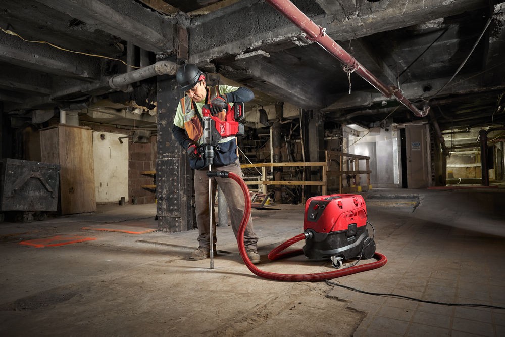 MILWAUKEE รุ่น M18 FHM 0C0 สว่านโรตารี่ไร้สาย 18 โวลท์ 8 กิโล SDS Max (เครื่องเปล่า)