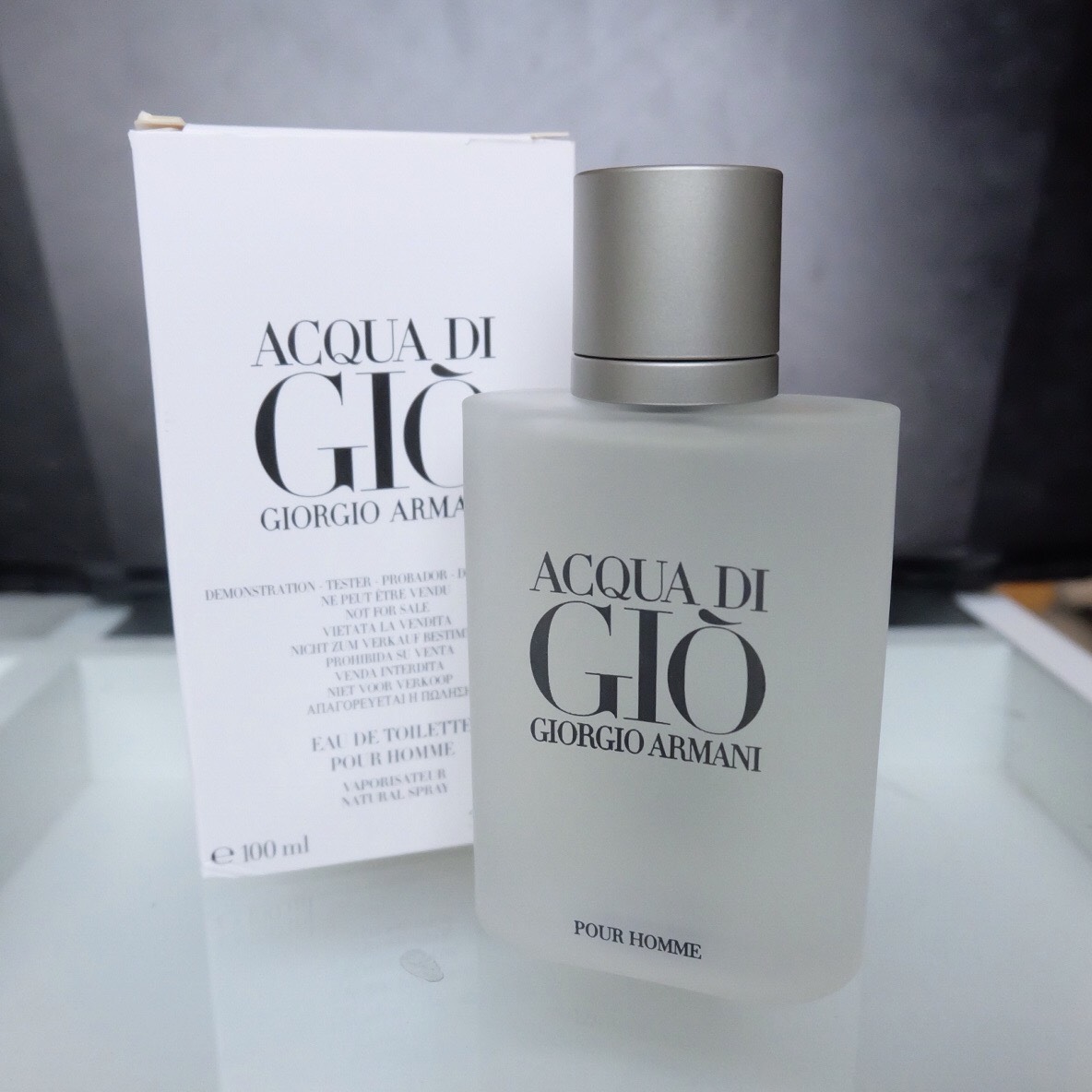 น้ำหอม (กล่องTester) Giorgio Armani Acqua Di Gio Homme EDT 100ml ของแท้ 100%✅