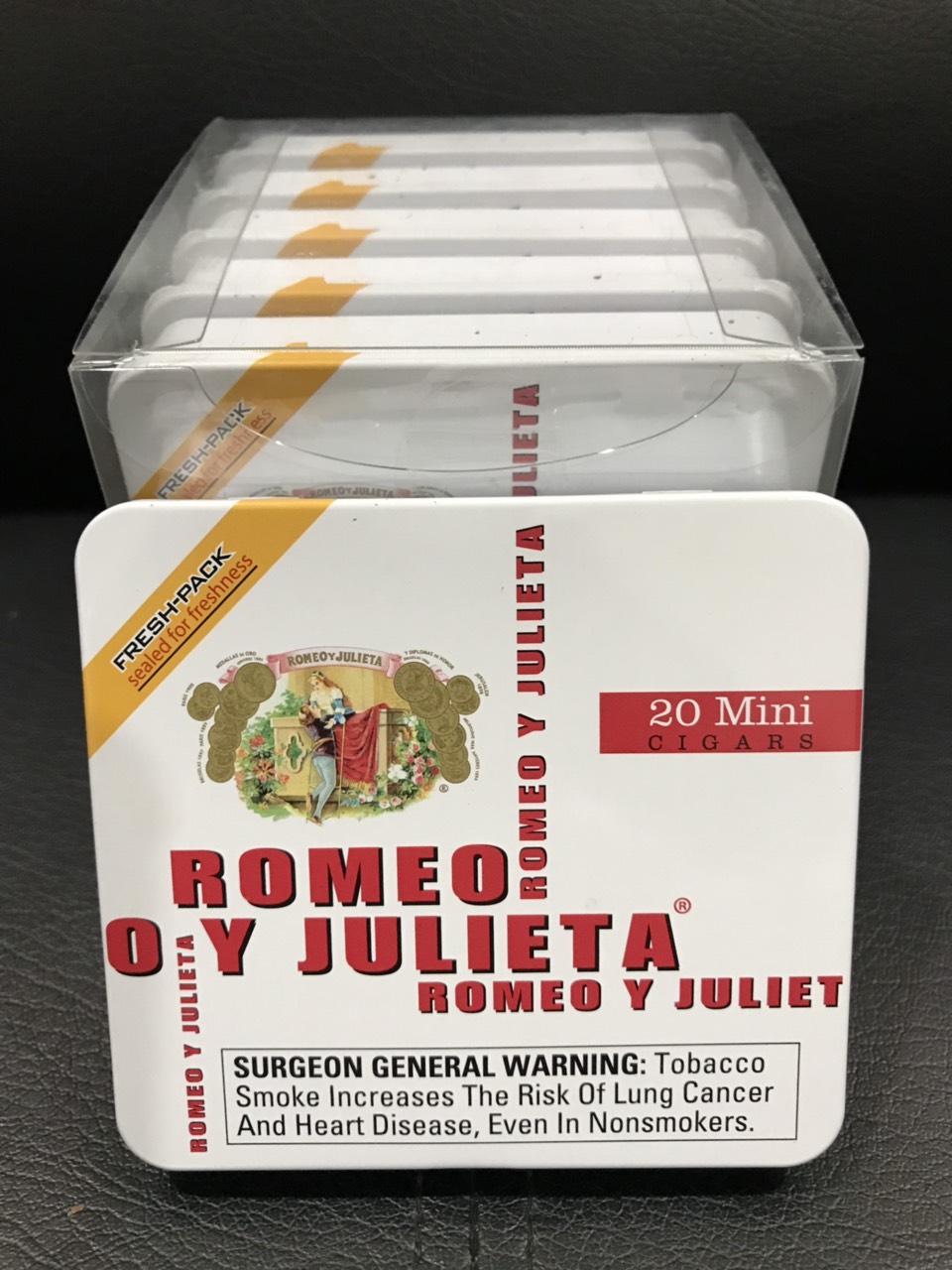 ROMEO Y JULIETA MINI ORIGINAL("2.88")/20มวน")